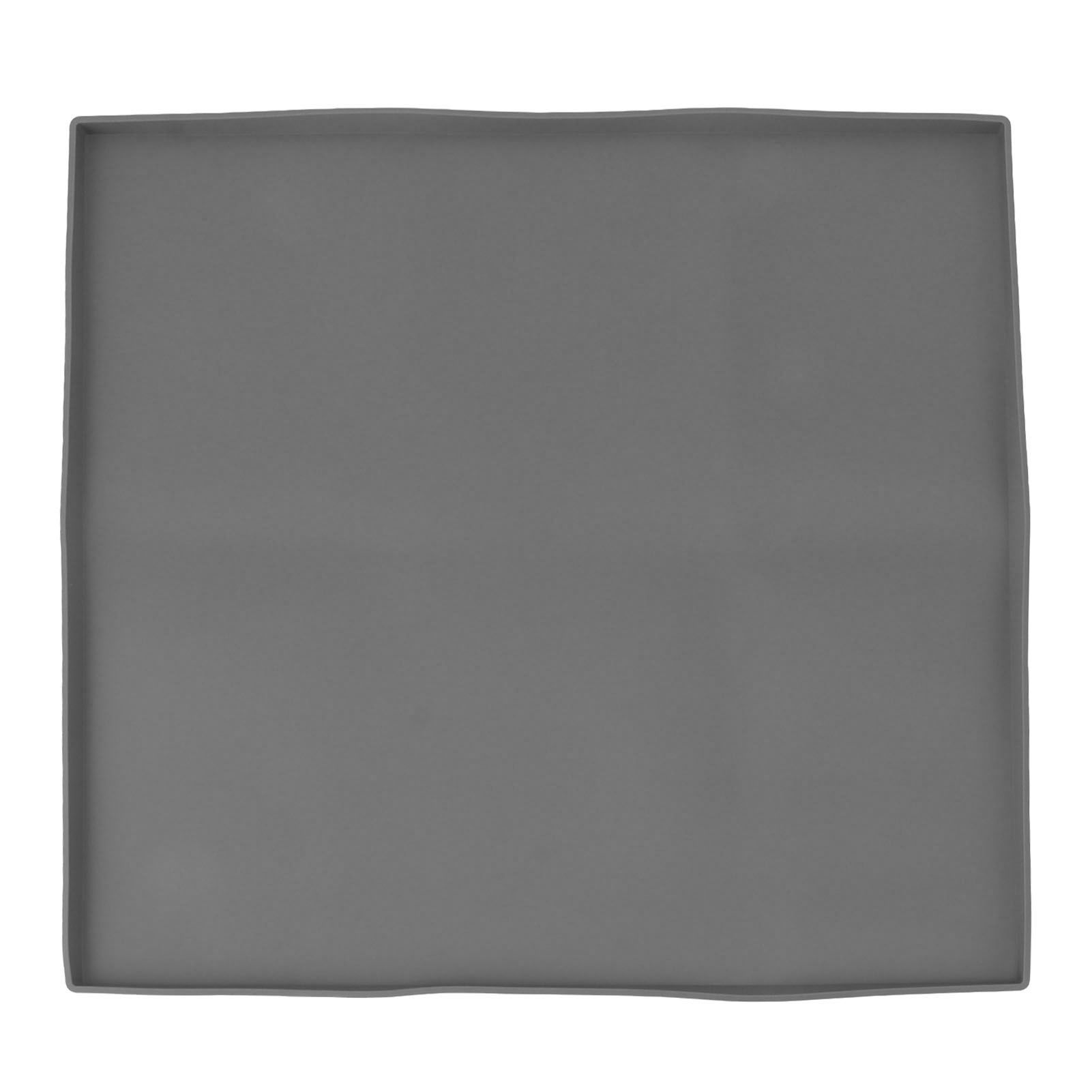 Griddle Mat Heavy Duty Silicone Grill Cover Protect Your Griddle From Rodents Debris Rust All Season BBQ Grill Mat 17in Grey - Image 1