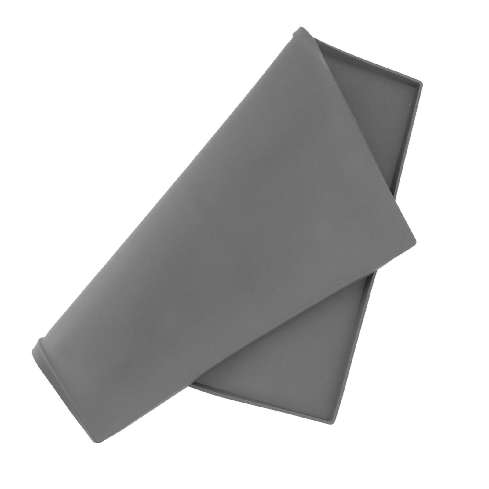 Griddle Mat Heavy Duty Silicone Grill Cover Protect Your Griddle From Rodents Debris Rust All Season BBQ Grill Mat 17in Grey - Image 2
