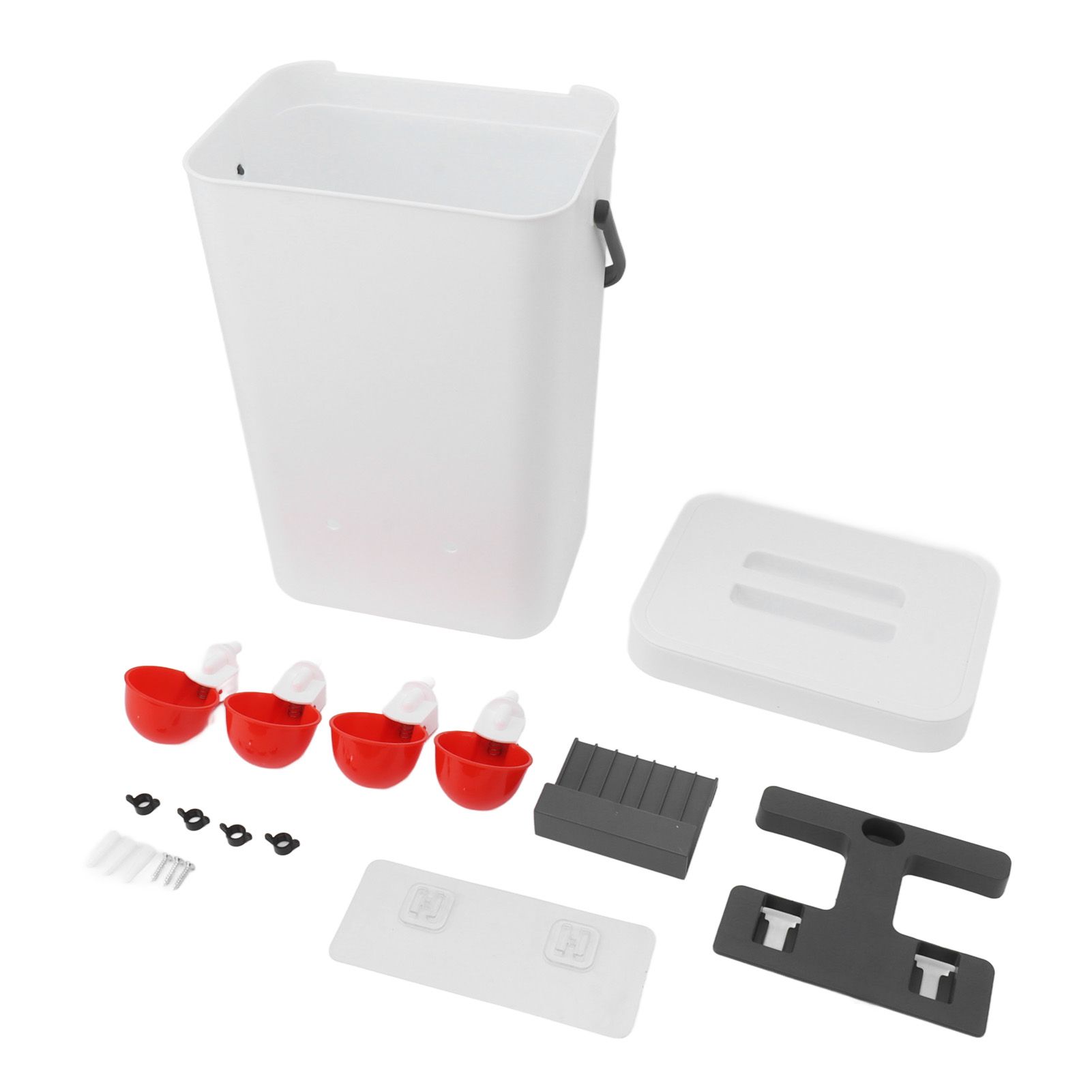 Large Capacity Automatic Chicken Waterer and Feeder Set 12 Liter Portable Poultry Automatic Waterer - Image 1