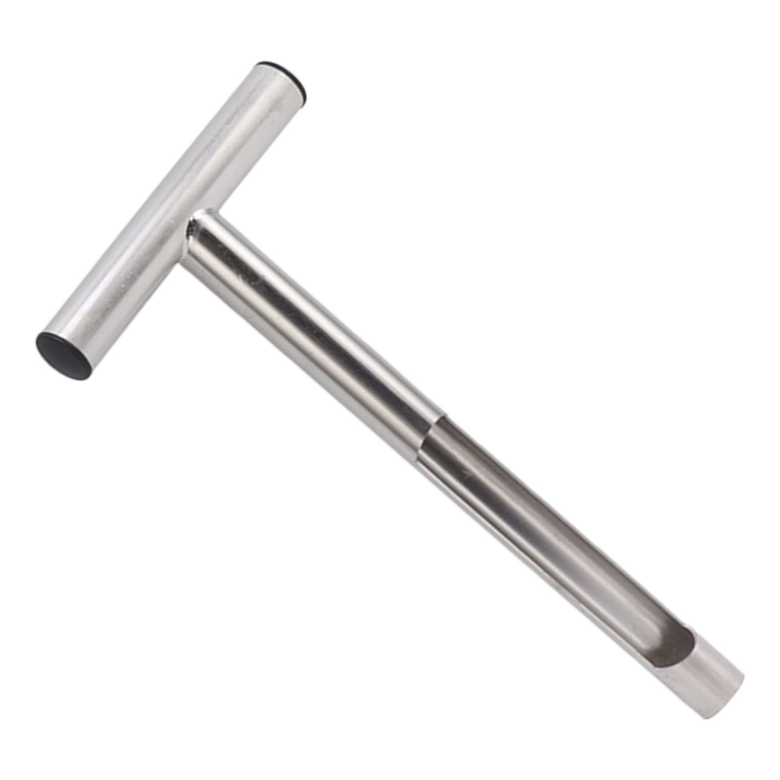 Soil Sampler Probe 304 Stainless Steel Protable T Handle Soil Sampling Tool for Farm Garden Lawn 12in - Image 5