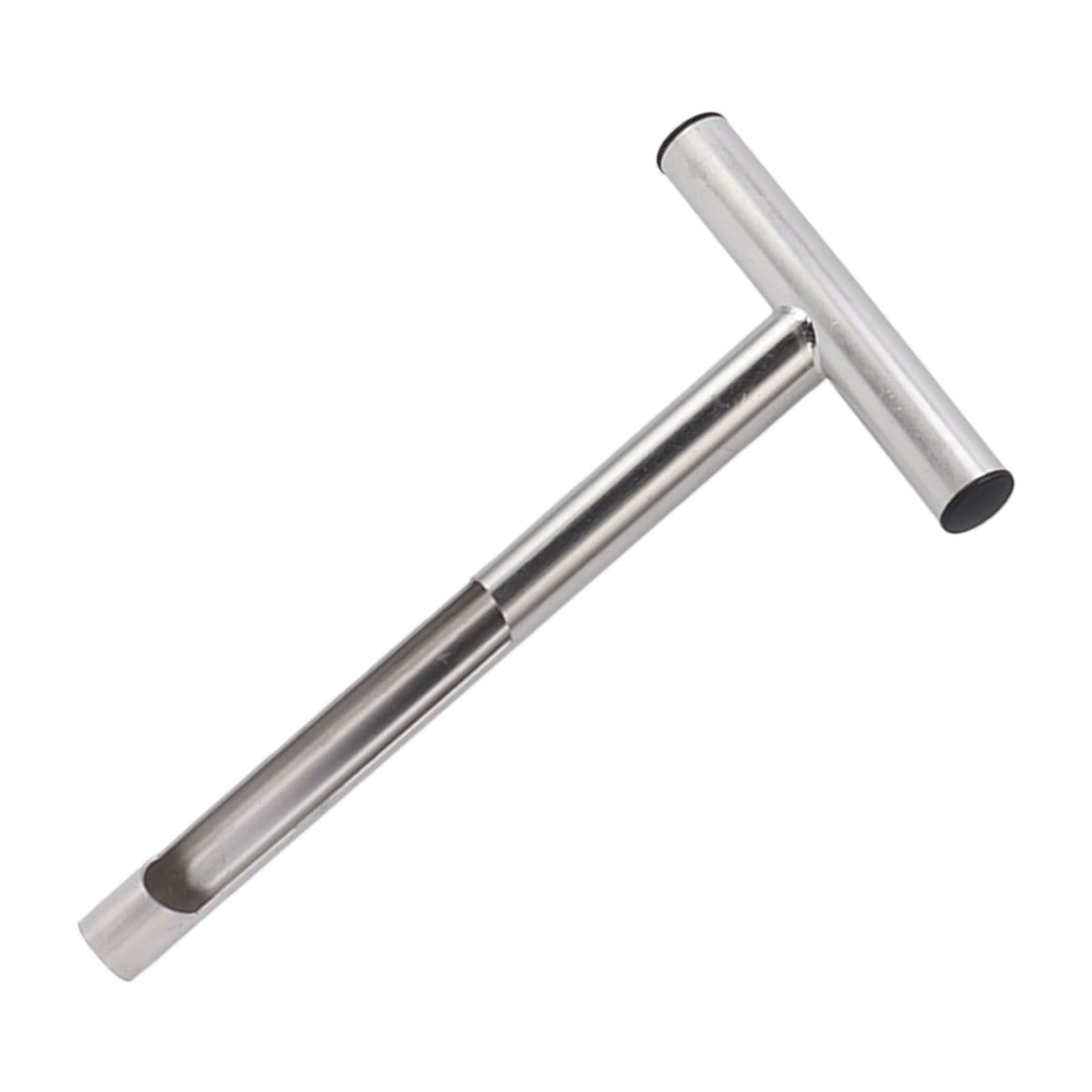 Soil Sampler Probe 304 Stainless Steel Protable T Handle Soil Sampling Tool for Farm Garden Lawn 12in - Image 6