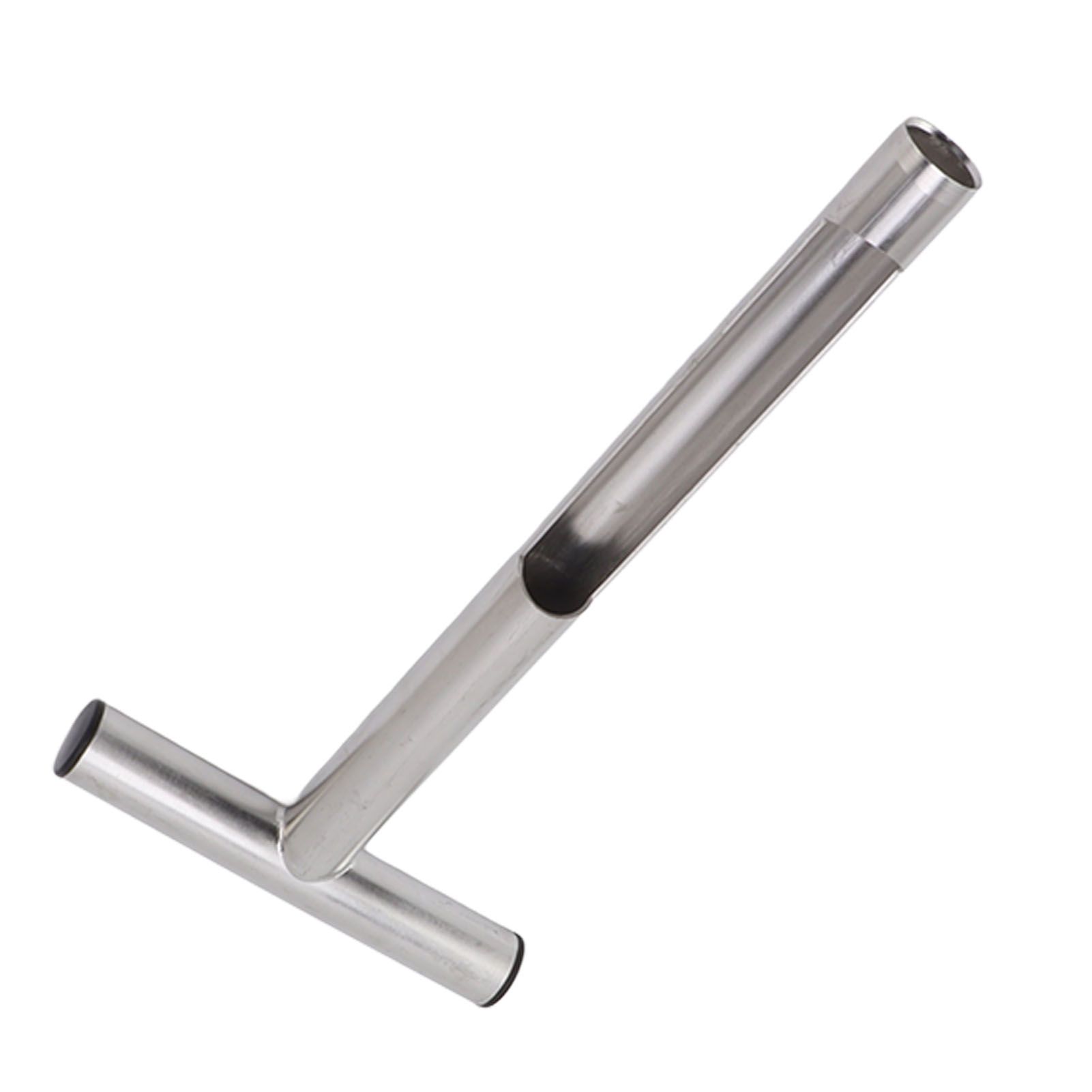 Soil Sampler Probe 304 Stainless Steel Protable T Handle Soil Sampling Tool for Farm Garden Lawn 12in - Image 8