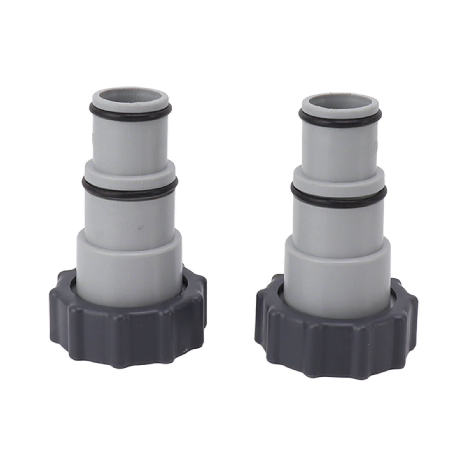 2PCS Pool Hose Adapter with Collar Replacement Threaded Connection Pump Hose Adapter for Intex Fit ARU - Image 4