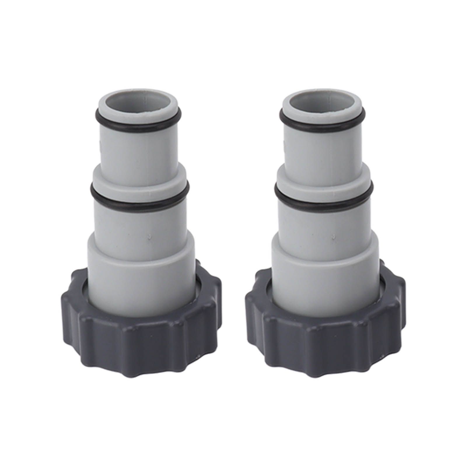 2PCS Pool Hose Adapter with Collar Replacement Threaded Connection Pump Hose Adapter for Intex Fit ARU - Image 6