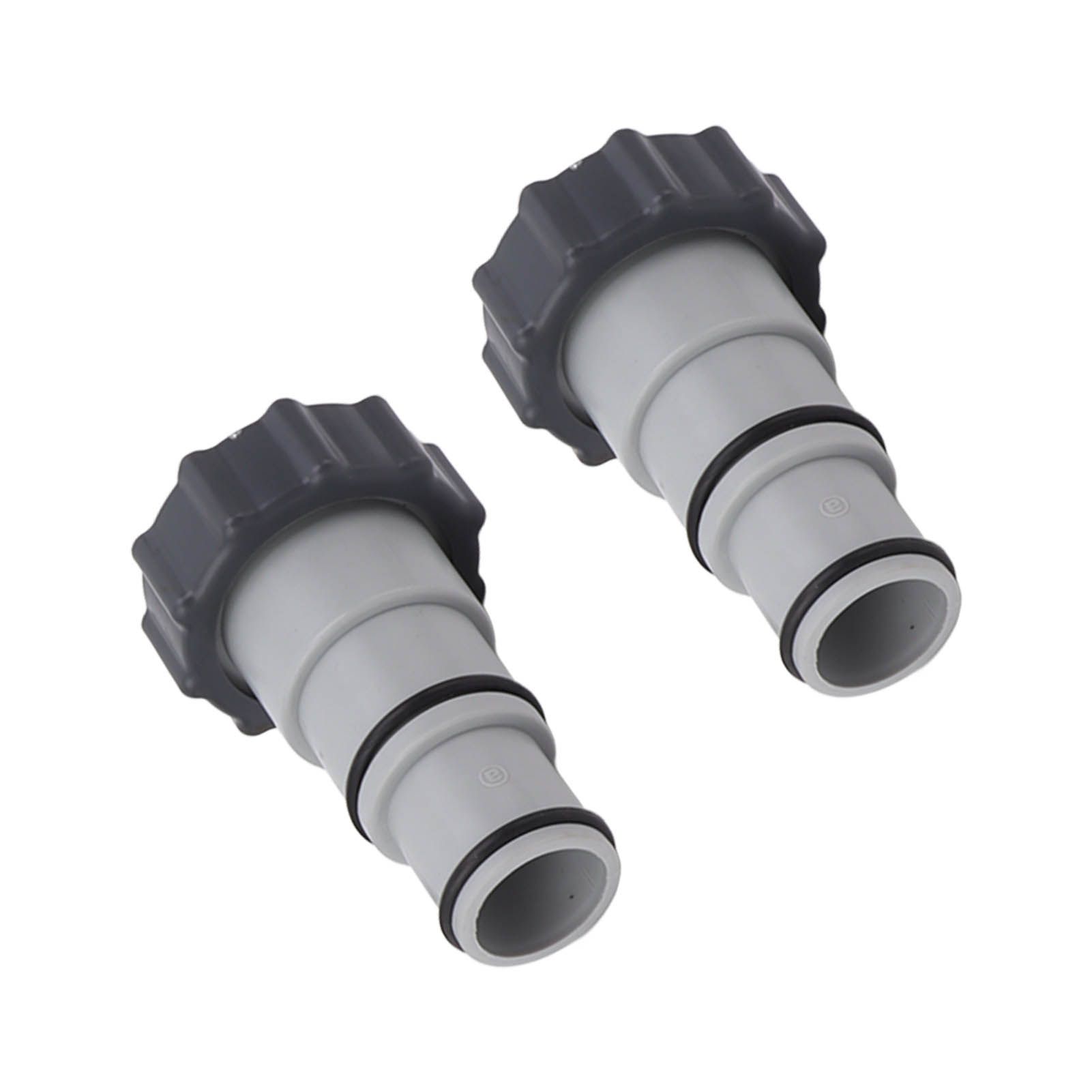 2PCS Pool Hose Adapter with Collar Replacement Threaded Connection Pump Hose Adapter for Intex Fit ARU - Image 7