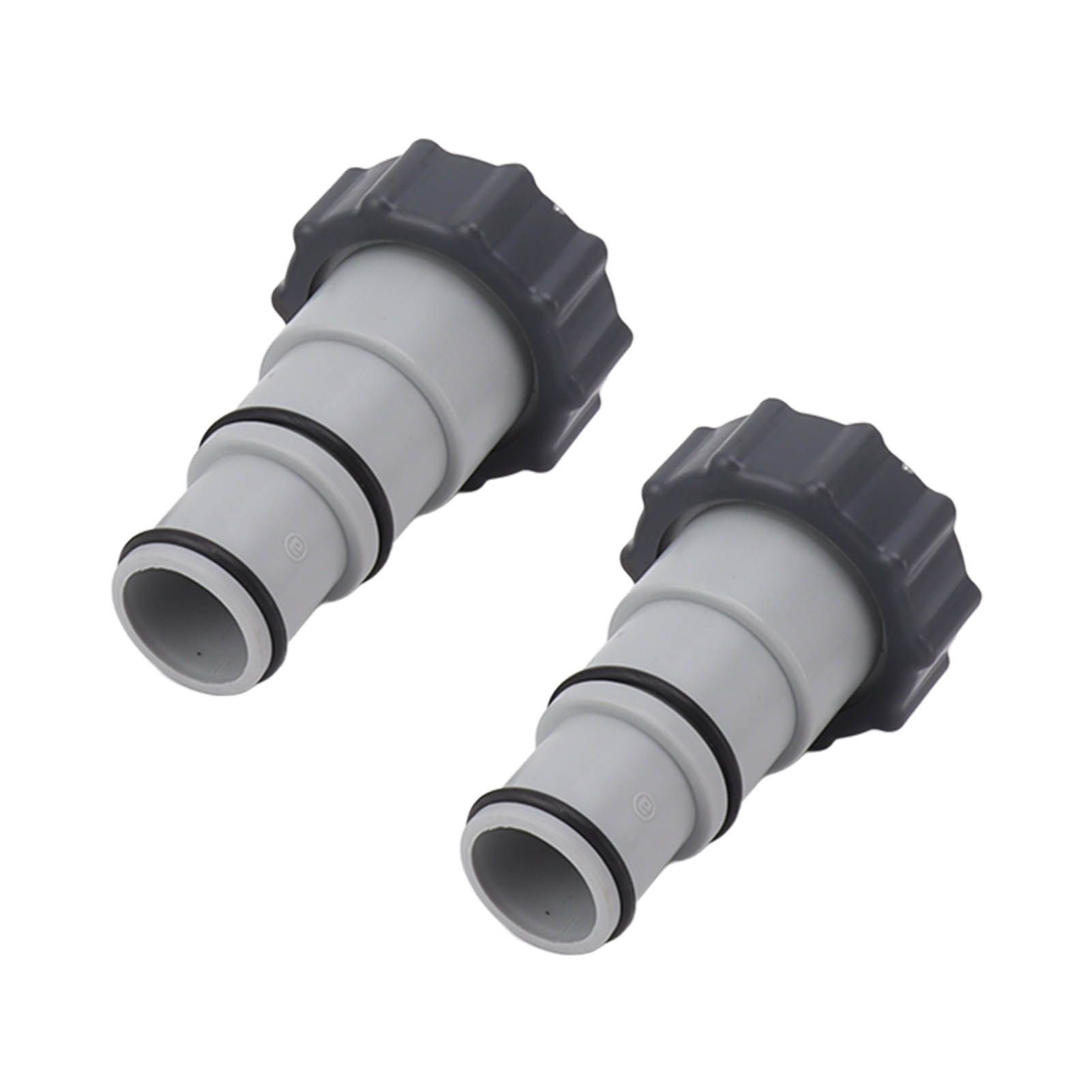 2PCS Pool Hose Adapter with Collar Replacement Threaded Connection Pump Hose Adapter for Intex Fit ARU - Image 8