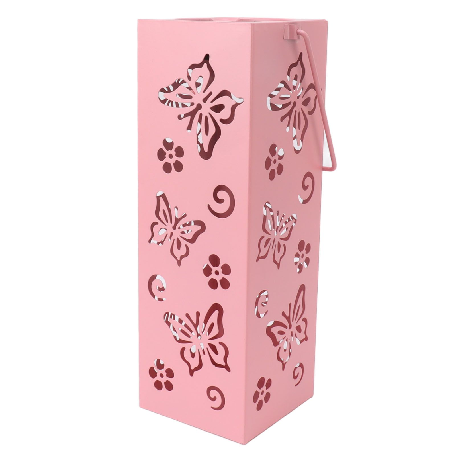 Outdoor Solar Lantern LED Light Automatic On Waterproof Decorative Lamp for Garden Backyard Pink - Image 8