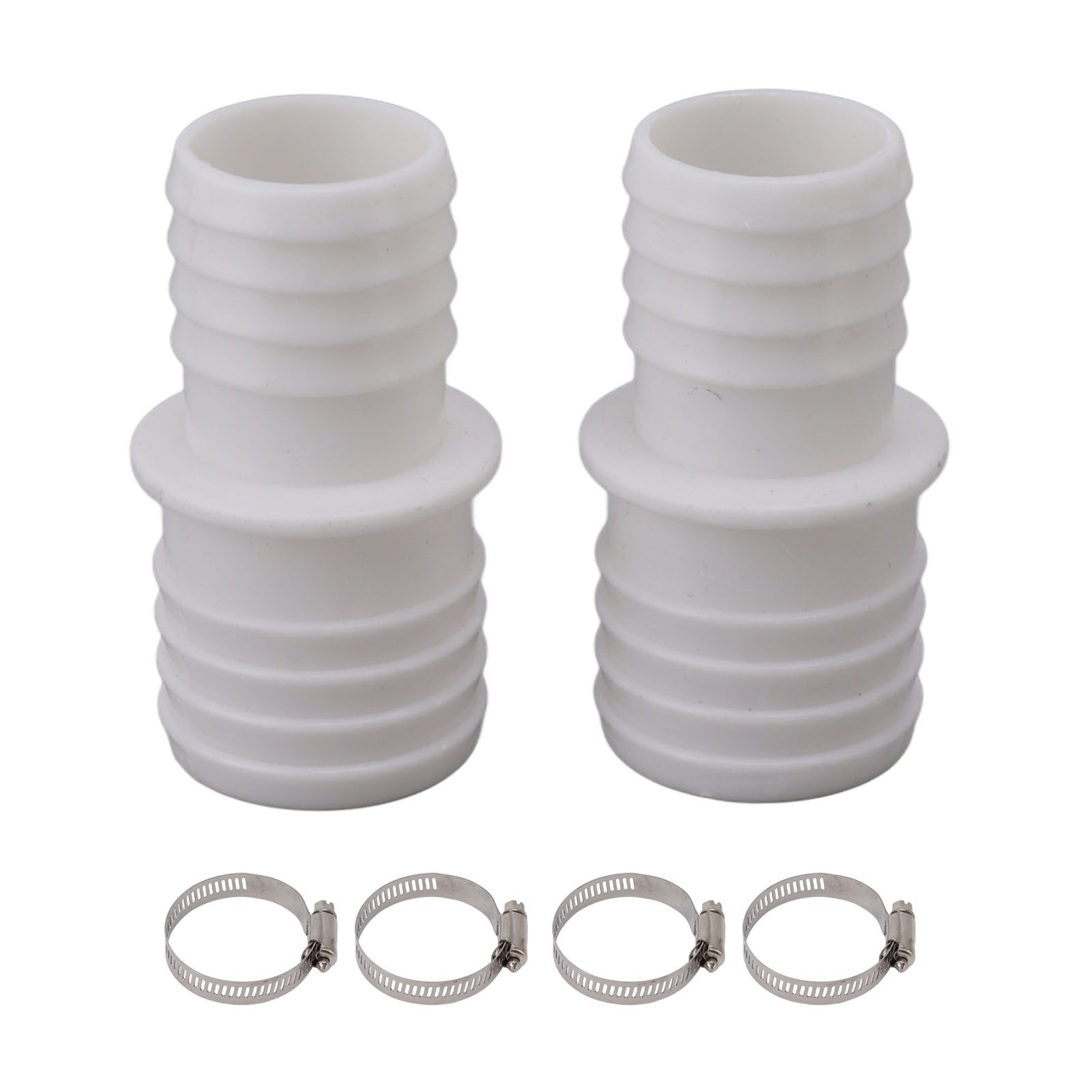 32mm Hose Coupling Pool Hose Adapter with Hose Clamp Hose Adapter Replacement for Pangea Tech - Image 1