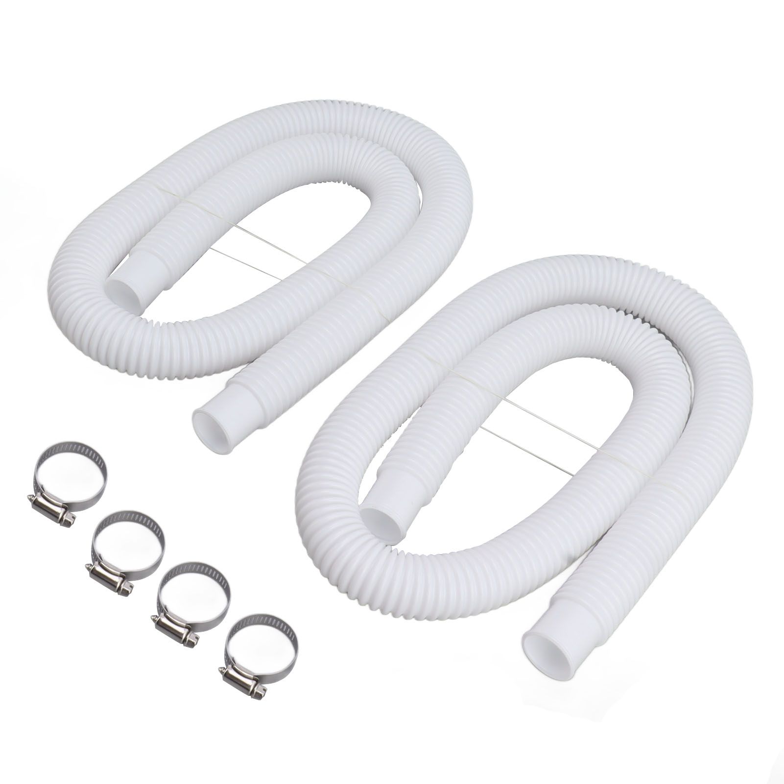 Swimming Pool Replacement Hoses with Clamps for 300 330 530 1000 Gallon Pool Pump - Image 7