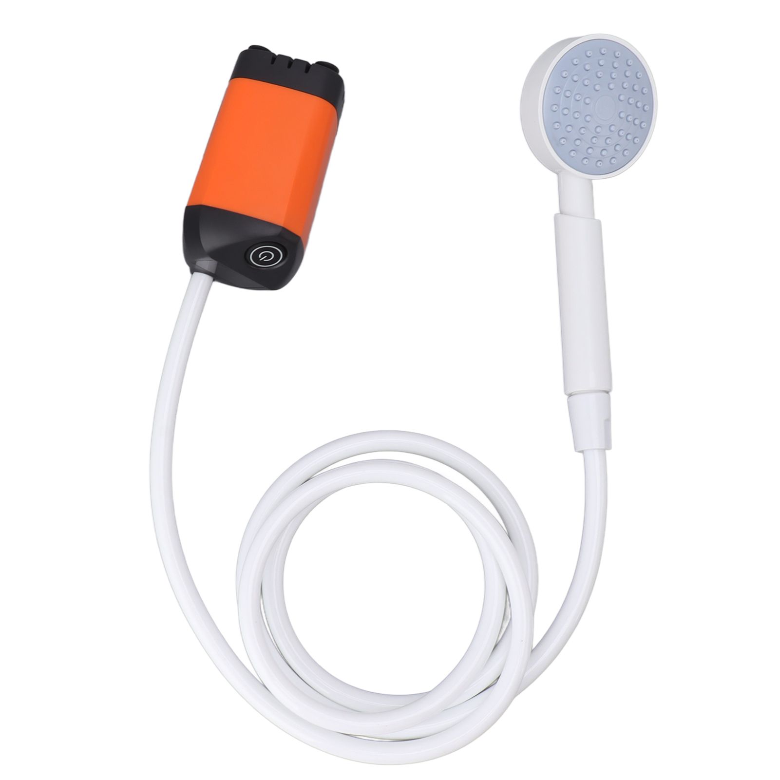 Electric Outdoor Camping Shower 10W 4800MAH 5V 2A Electric Pressure Outdoor Shower for Surfing Diving Orange - Image 7