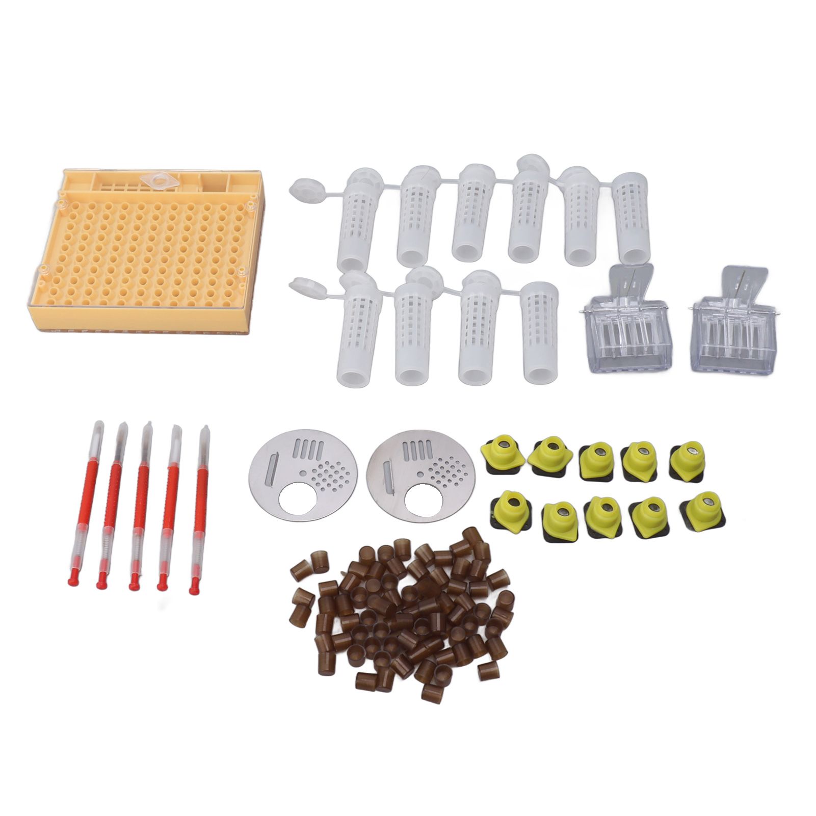Plastic Queen Rearing System Beekeeping Queen Bee Rearing Grafting Kit Beekeeping Tools Supplies - Image 1