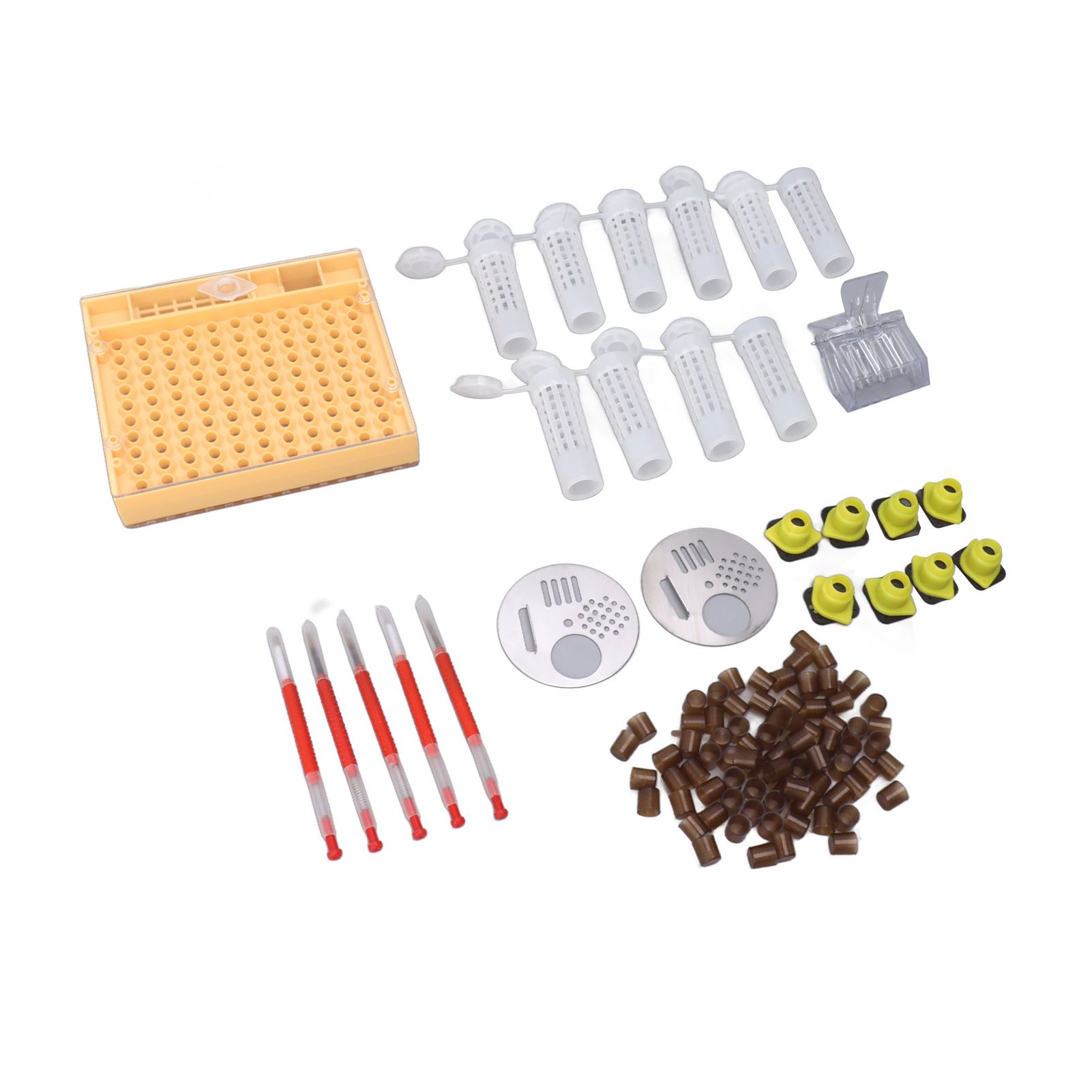 Plastic Queen Rearing System Beekeeping Queen Bee Rearing Grafting Kit Beekeeping Tools Supplies - Image 2