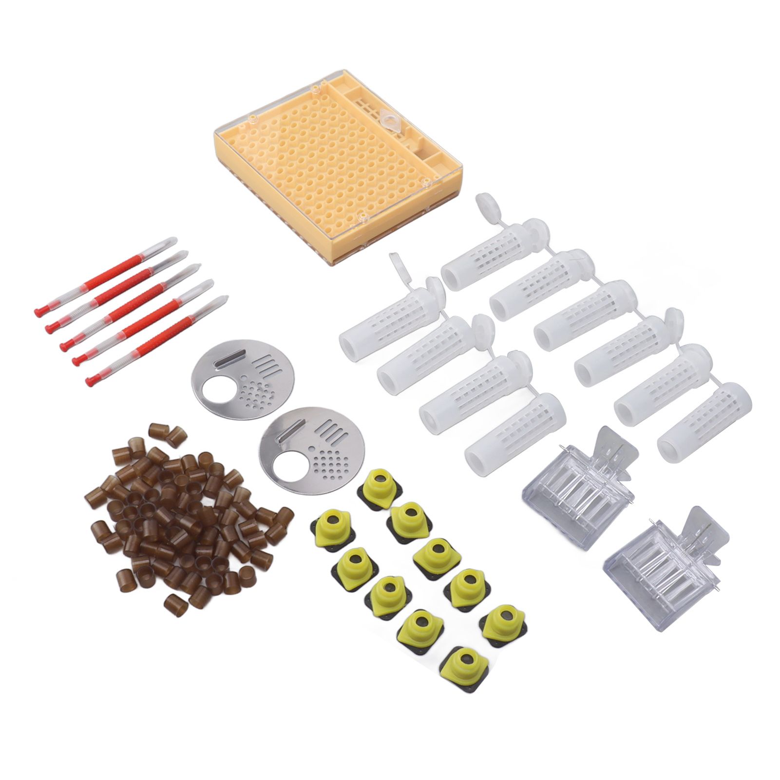 Plastic Queen Rearing System Beekeeping Queen Bee Rearing Grafting Kit Beekeeping Tools Supplies - Image 7