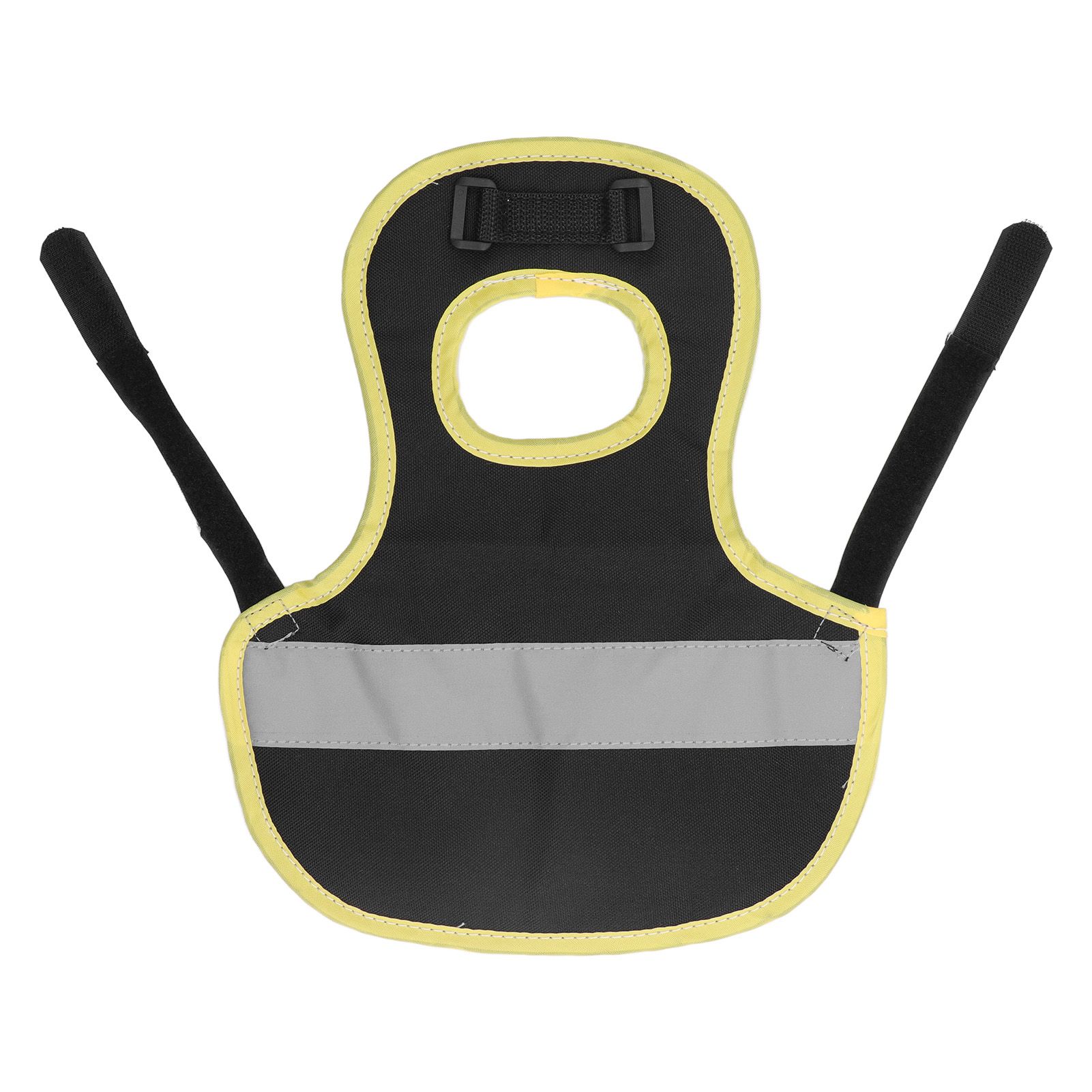 Chicken Reflective Vest Warm Safe Lightweight Poultry Harness Vest for Hen Ducks Geese Black - Image 1