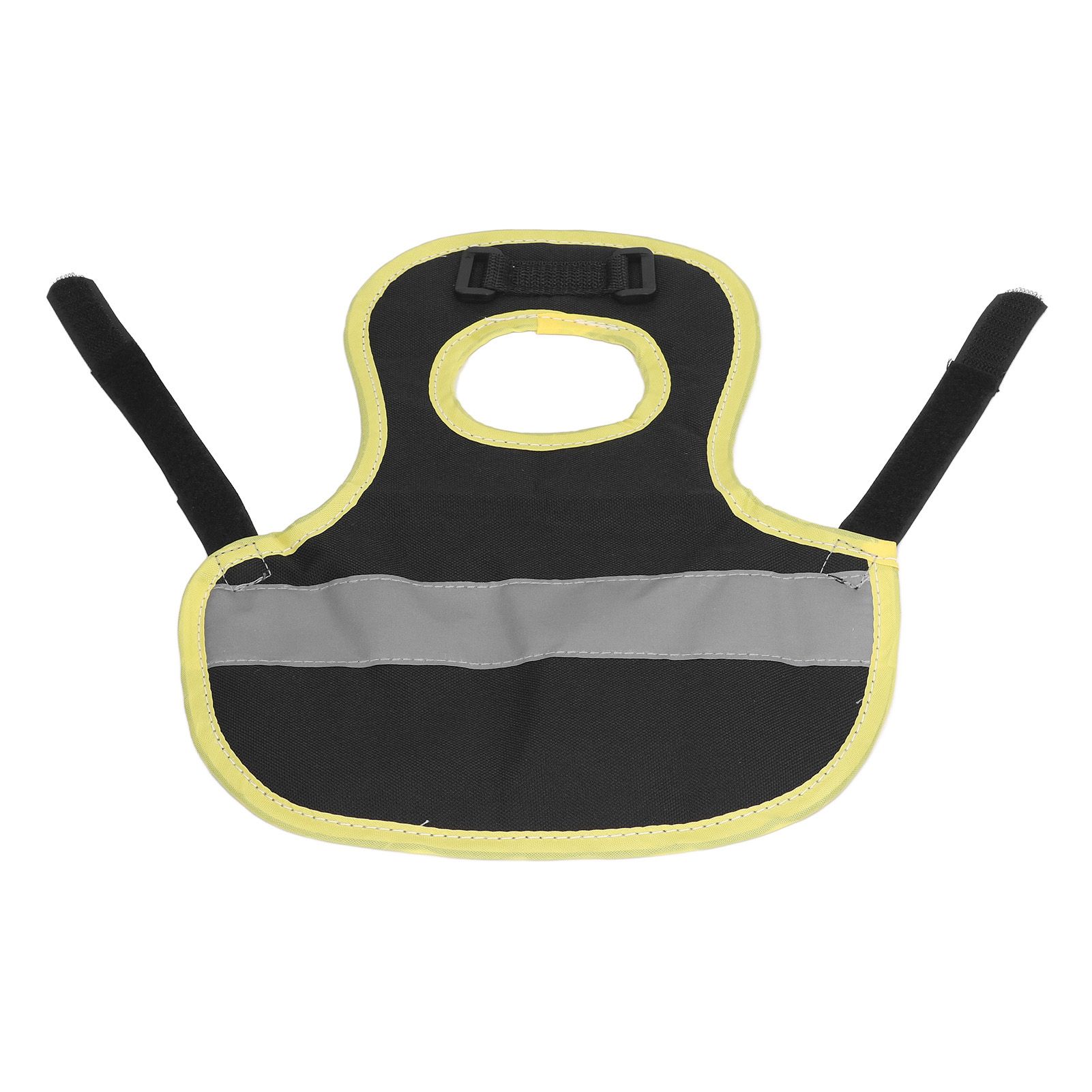 Chicken Reflective Vest Warm Safe Lightweight Poultry Harness Vest for Hen Ducks Geese Black - Image 3