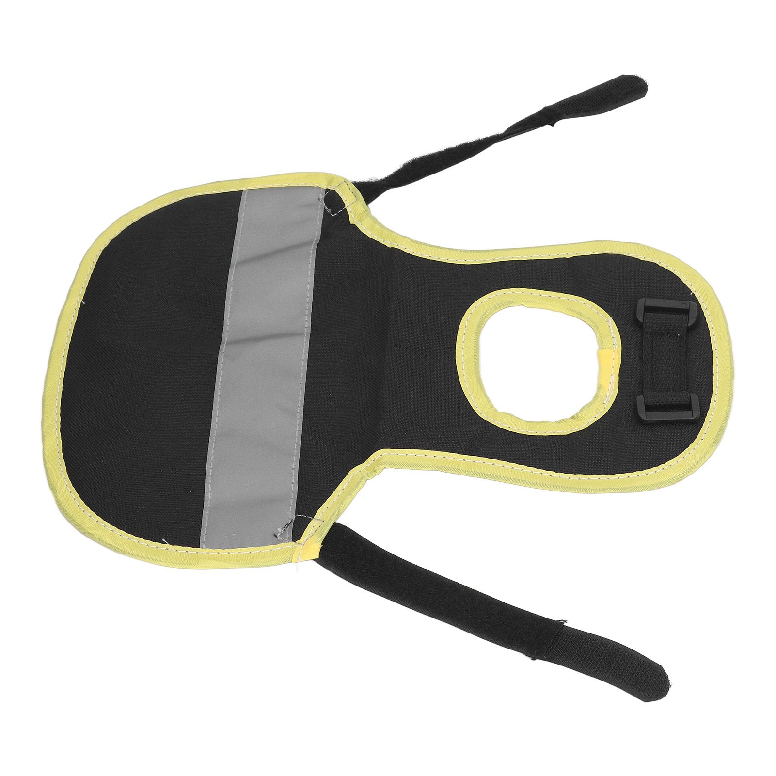 Chicken Reflective Vest Warm Safe Lightweight Poultry Harness Vest for Hen Ducks Geese Black - Image 8
