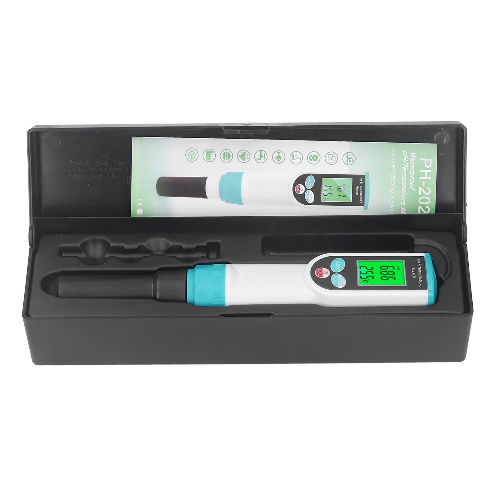 2 In 1 Soil PH Temperature Meter Soil Tester for Horticultural Flowers Plants Potted Planting - Image 1