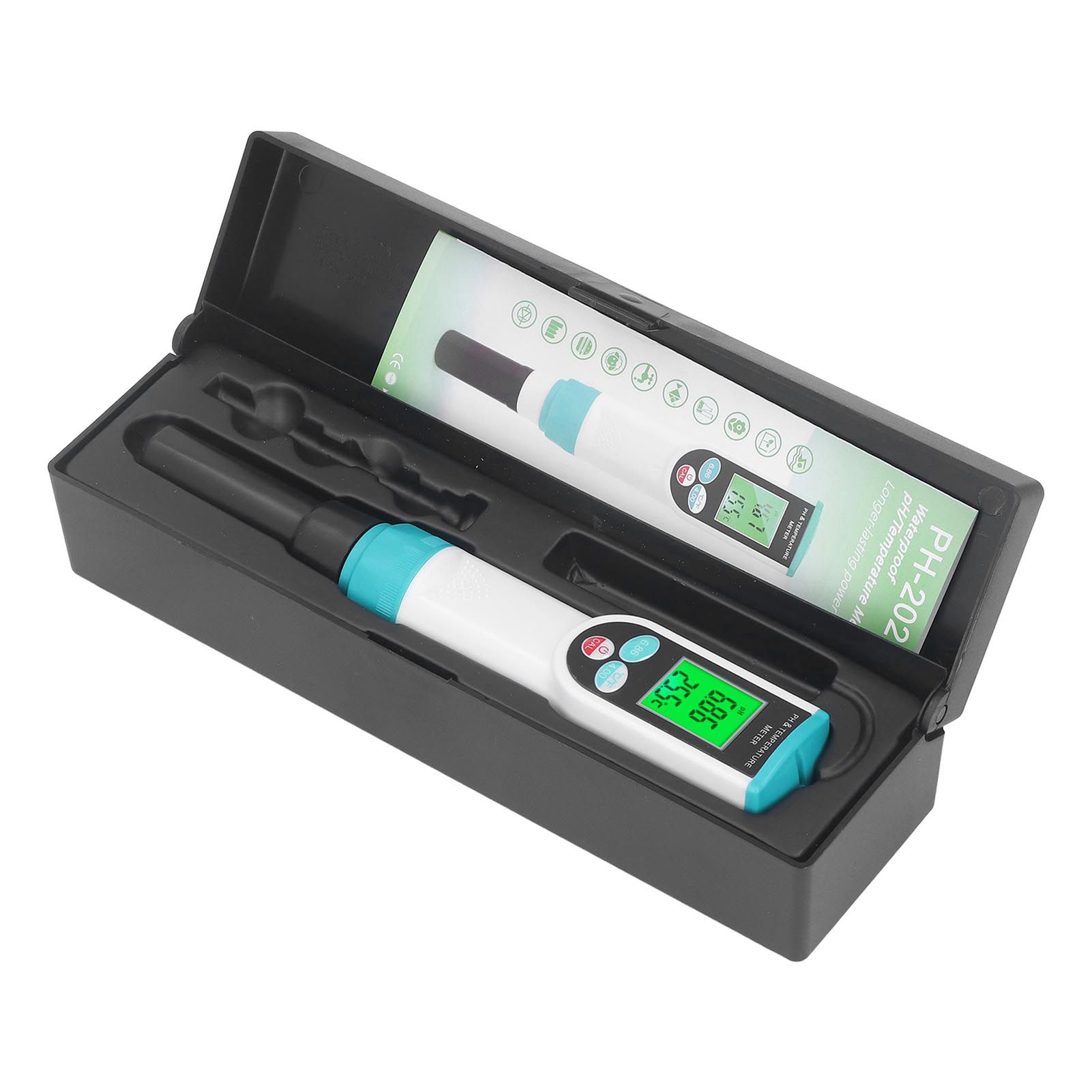 2 In 1 Soil PH Temperature Meter Soil Tester for Horticultural Flowers Plants Potted Planting - Image 2