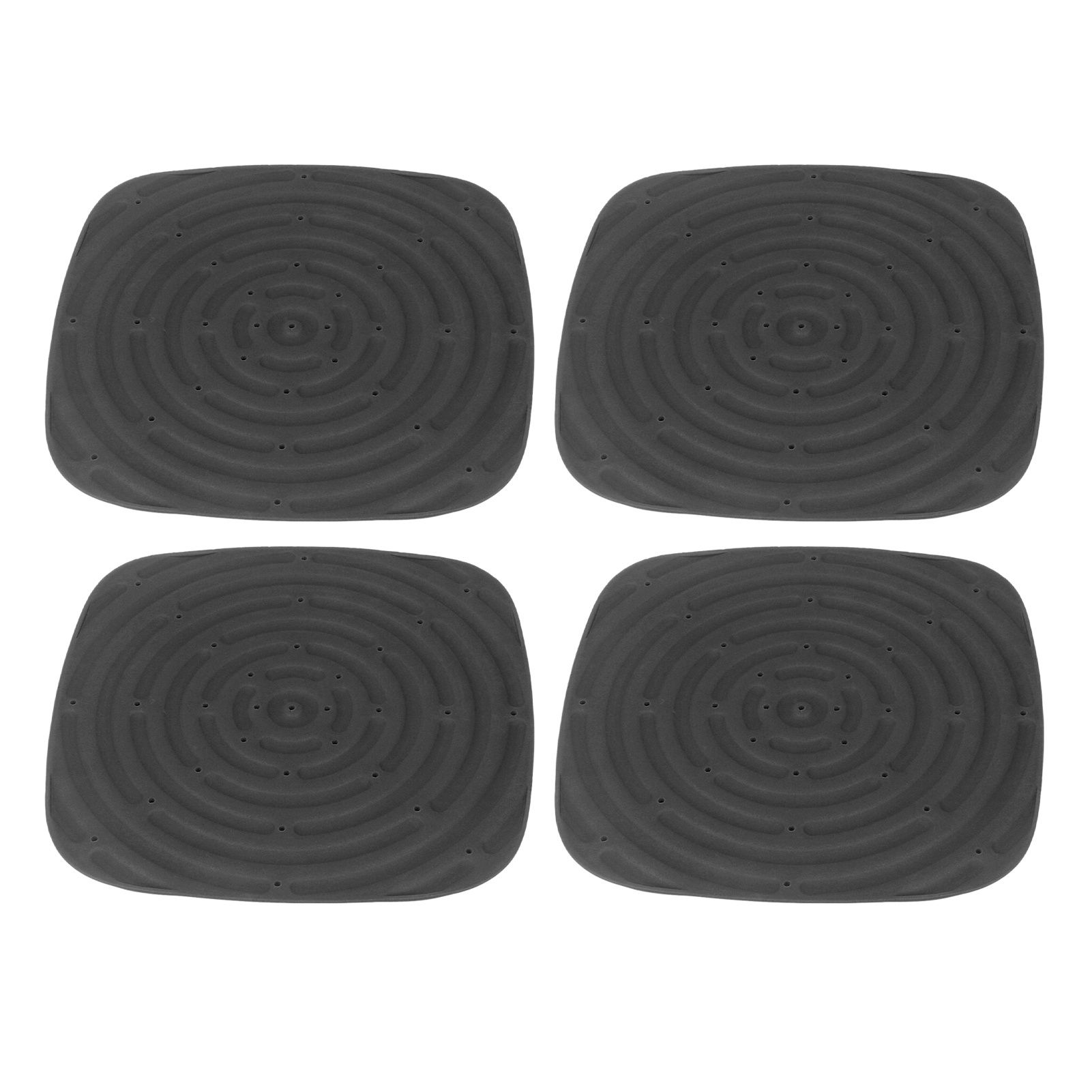 4pcs Chicken Nest Mat Washable Chicken Nesting Pads Nesting Box Pads for Laying Eggs Black - Image 3