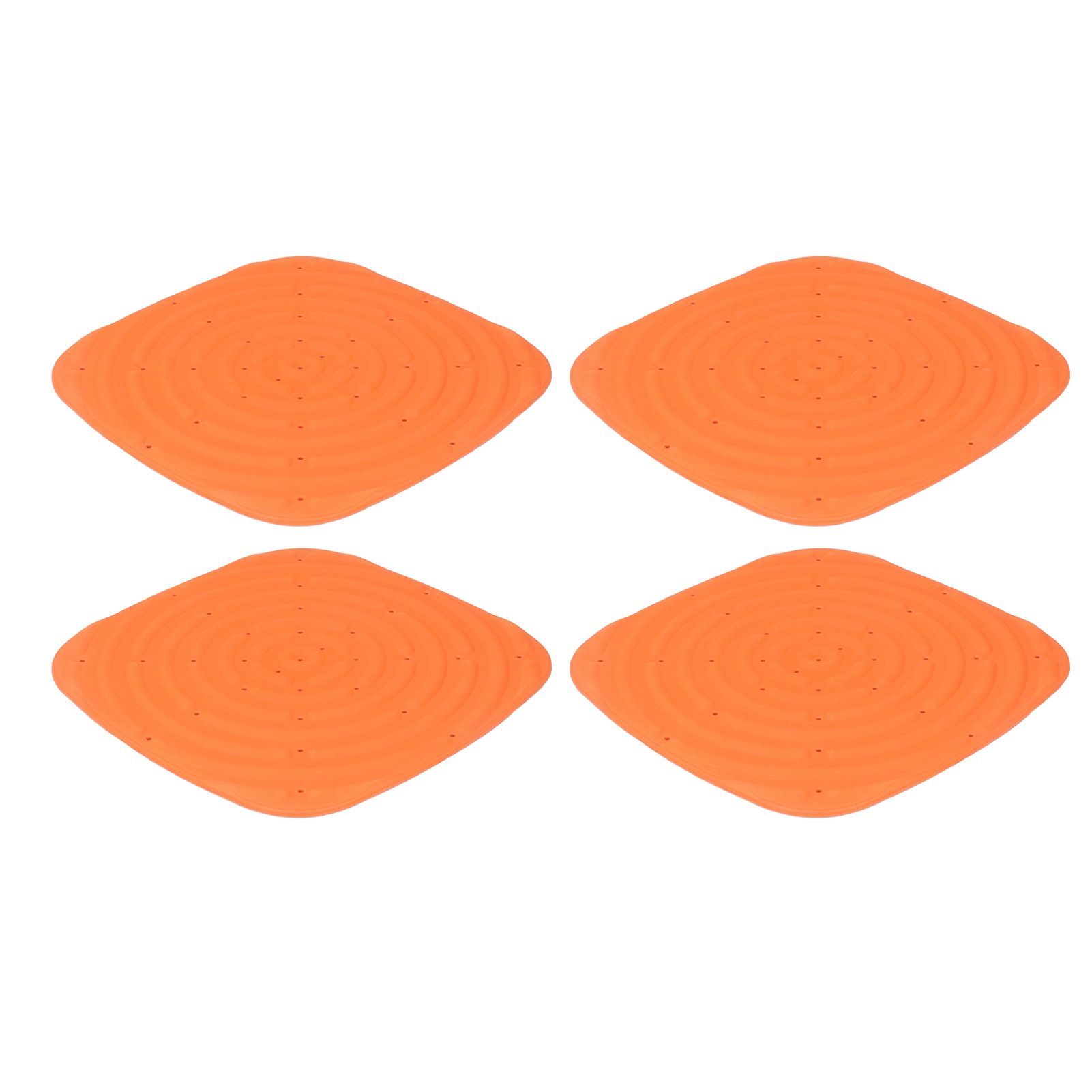 4pcs Chicken Nest Mat Washable Chicken Nesting Pads Nesting Box Pads for Laying Eggs Orange - Image 5
