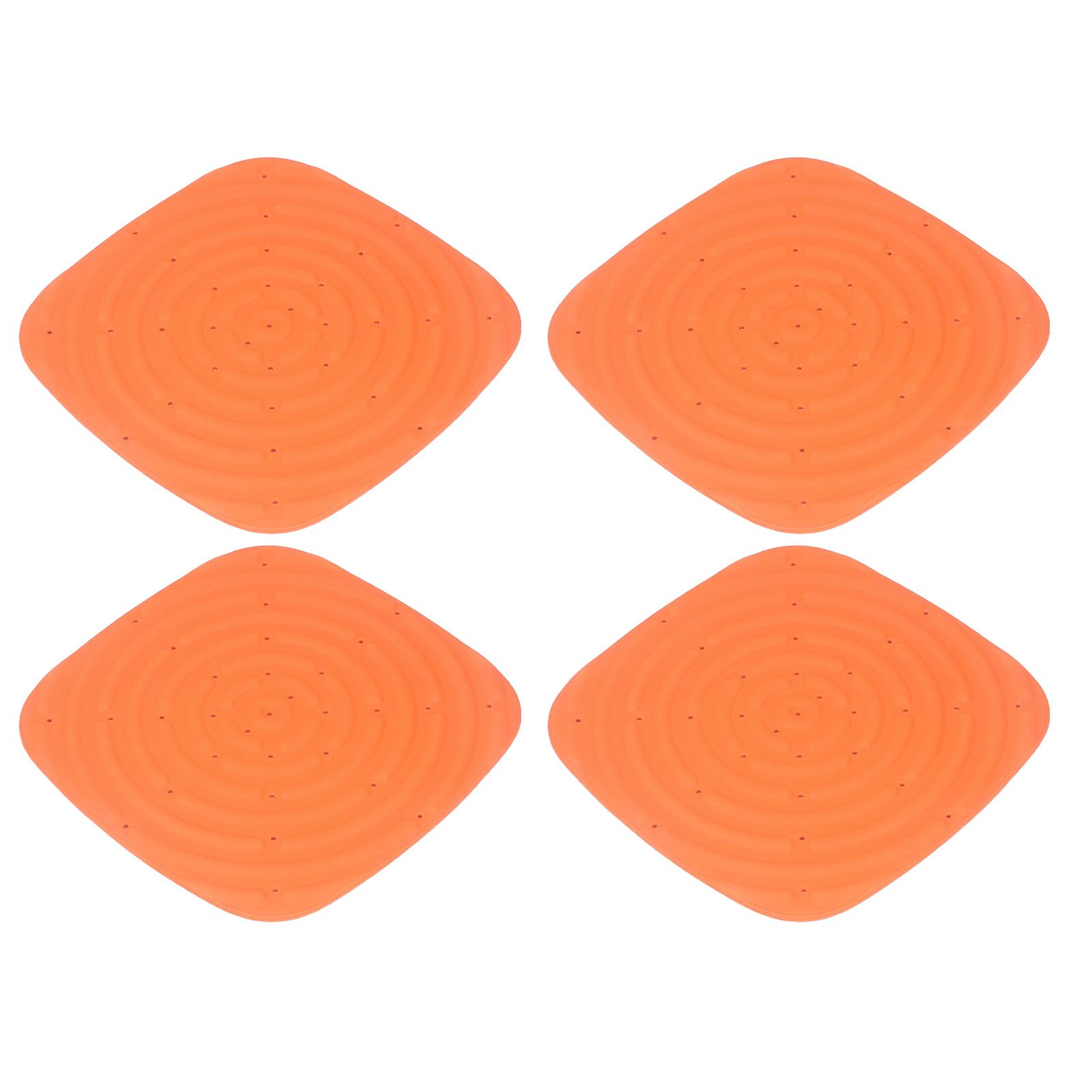 4pcs Chicken Nest Mat Washable Chicken Nesting Pads Nesting Box Pads for Laying Eggs Orange - Image 6