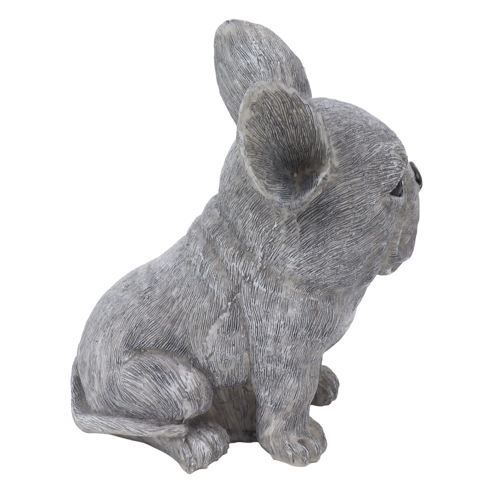 Dog Garden Statues DIY Lifelike Prevent Cracking Resin Dog Statues Home Decor for Courtyard Lawn Sitting Dog - Image 4