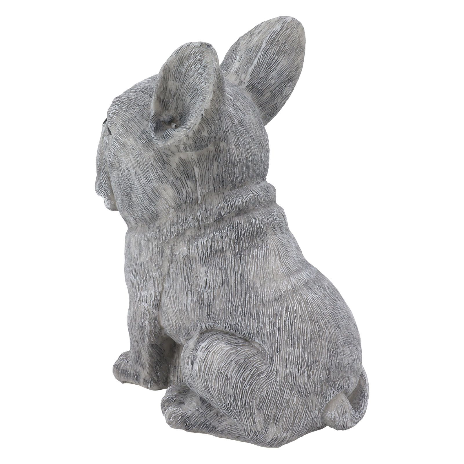 Dog Garden Statues DIY Lifelike Prevent Cracking Resin Dog Statues Home Decor for Courtyard Lawn Sitting Dog - Image 7