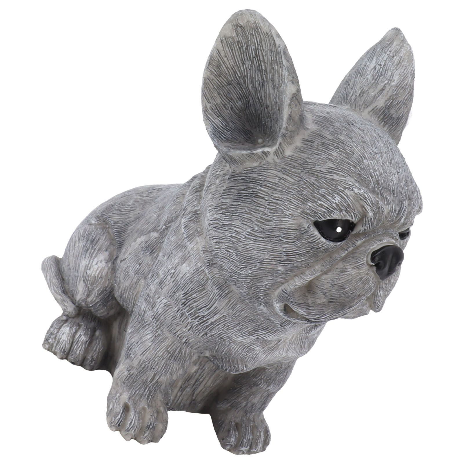 Dog Garden Statues DIY Lifelike Prevent Cracking Resin Dog Statues Home Decor for Courtyard Lawn Sitting Dog - Image 8