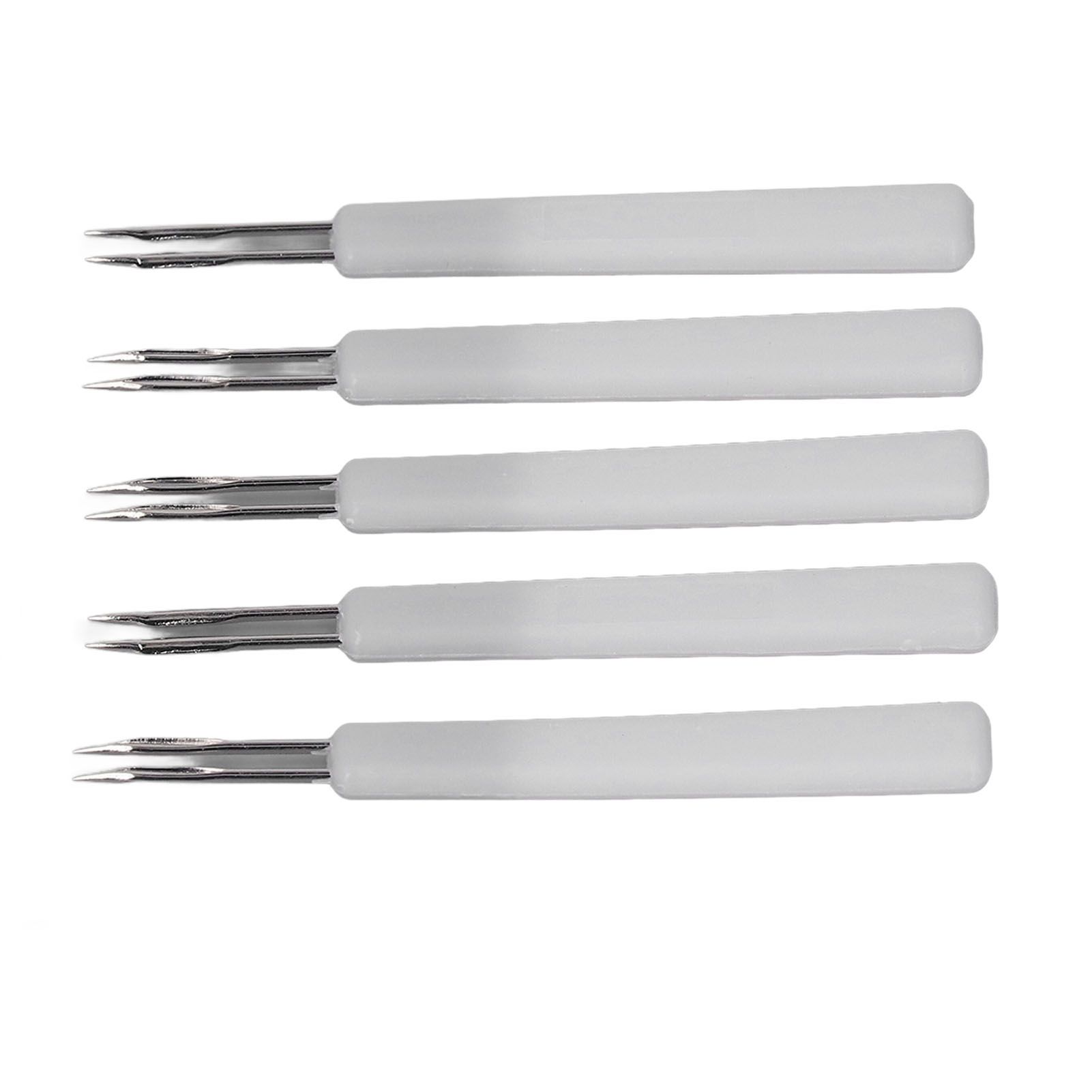 50Pcs Chicken Poultry Double Needle Thorn Pox Needle Chicken Vaccination Needle Poultry Breeding Equipment White - Image 4
