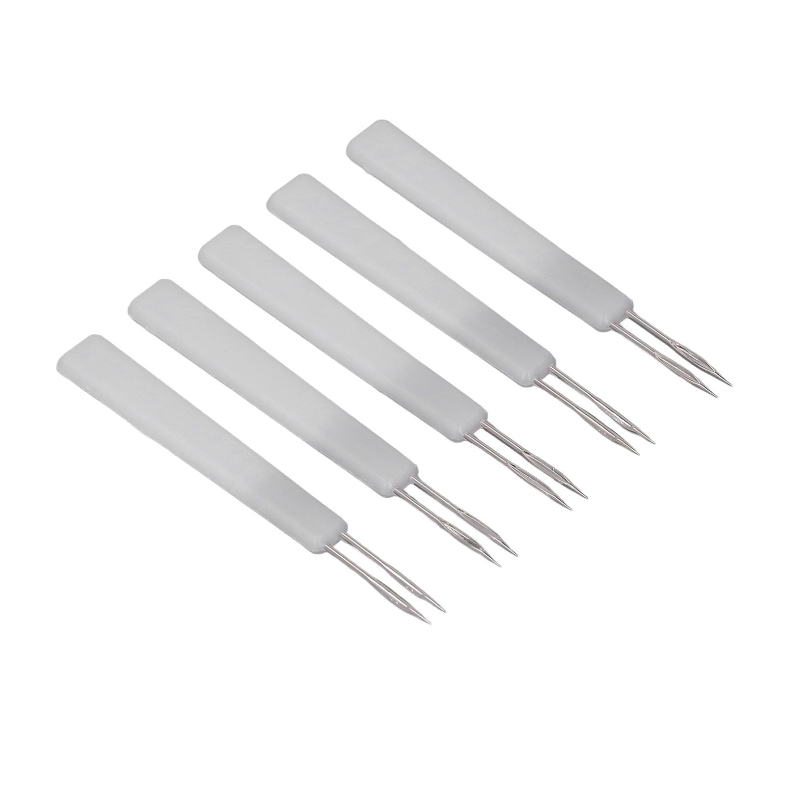 50Pcs Chicken Poultry Double Needle Thorn Pox Needle Chicken Vaccination Needle Poultry Breeding Equipment White - Image 8