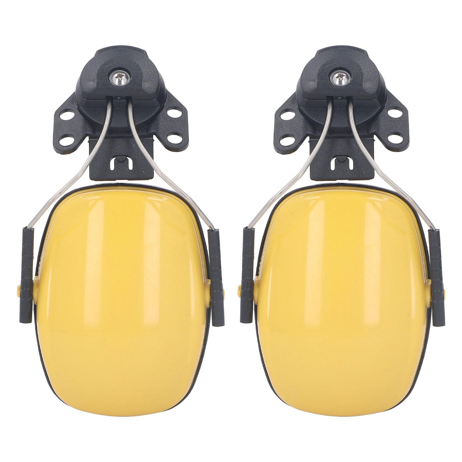 1 Pair Safety Helmet Ear Muff Noise Reduction Helmet Hard Hat Hearing Protection Earmuff for Construction Site - Image 5