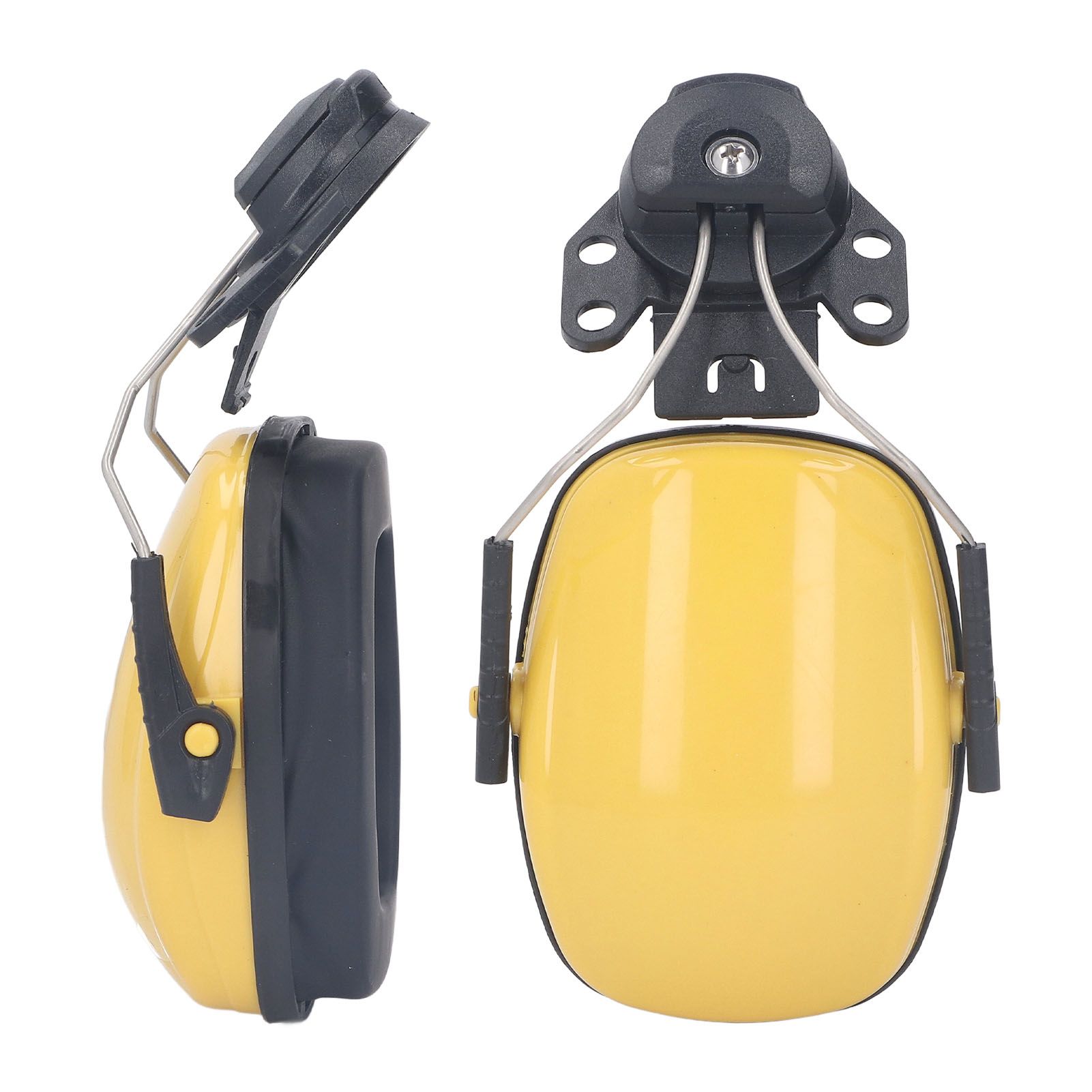 1 Pair Safety Helmet Ear Muff Noise Reduction Helmet Hard Hat Hearing Protection Earmuff for Construction Site - Image 6