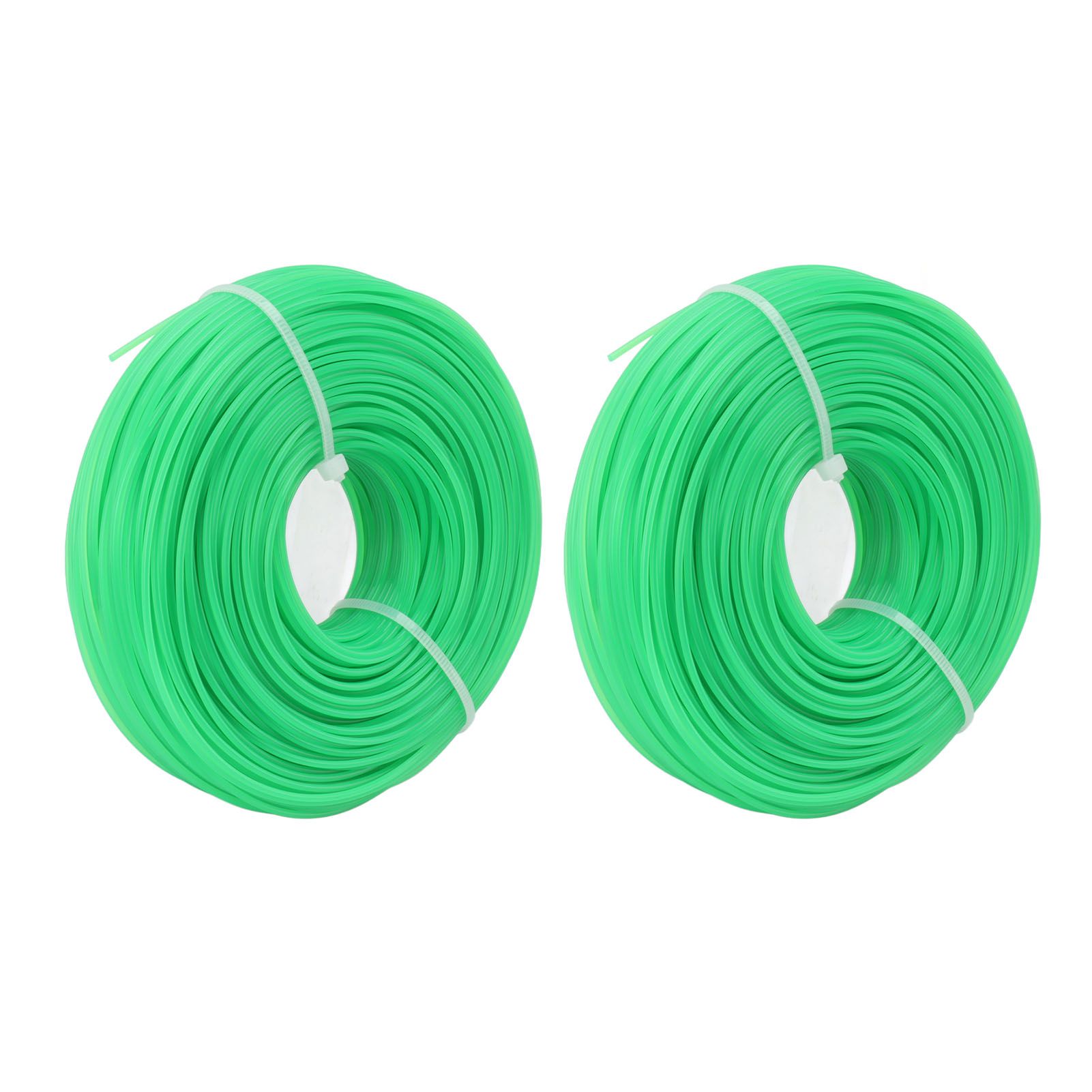 2Pcs Grass Strimmer Line Spool Nylon for Garden Electric Trimmer 100meter 1.6mm Green - Image 7