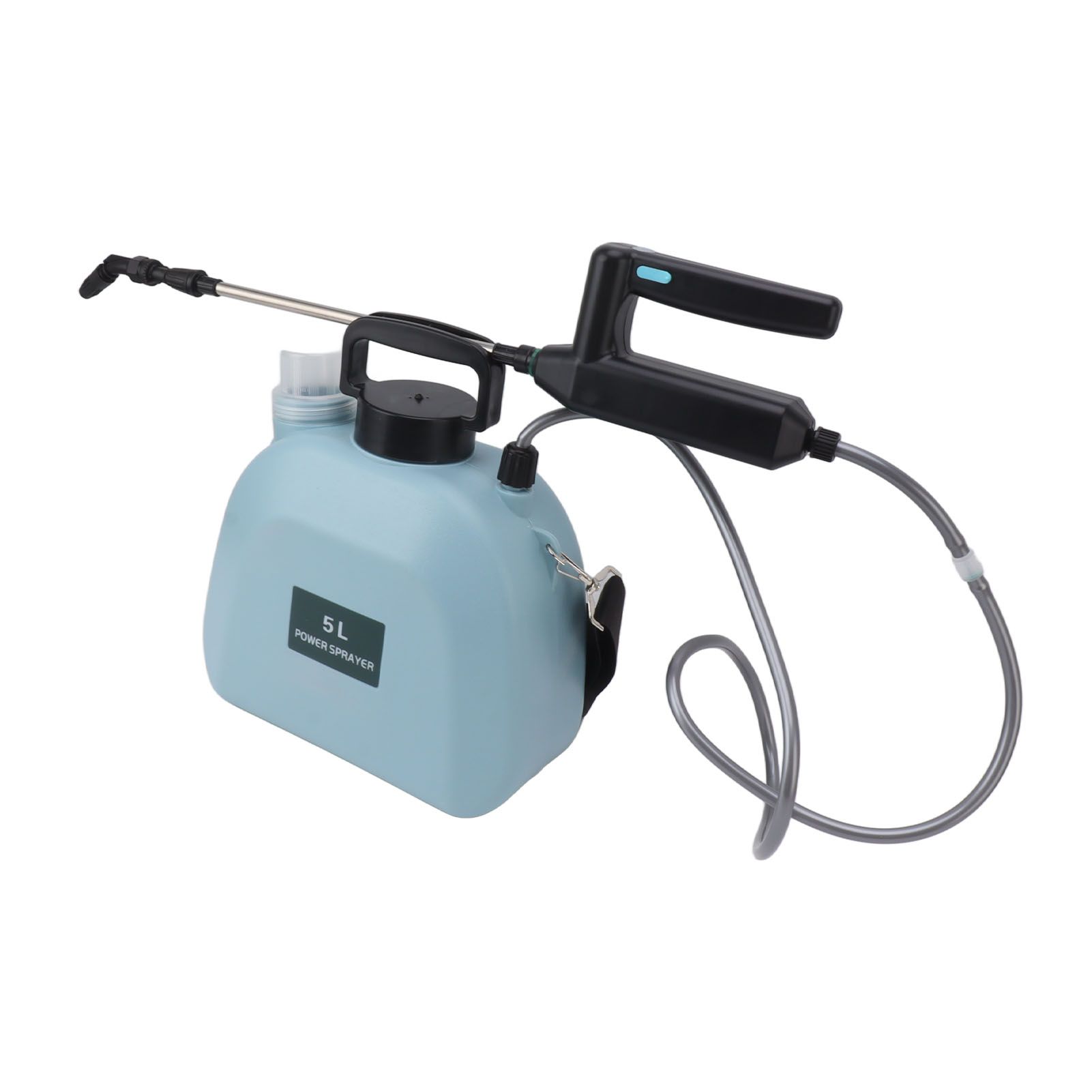Electric Sprayer Battery Powered Widen Slip Resistant Handle Backpack Weed Sprayer for Plants Flowers Agricultural 5L Blue - Image 4
