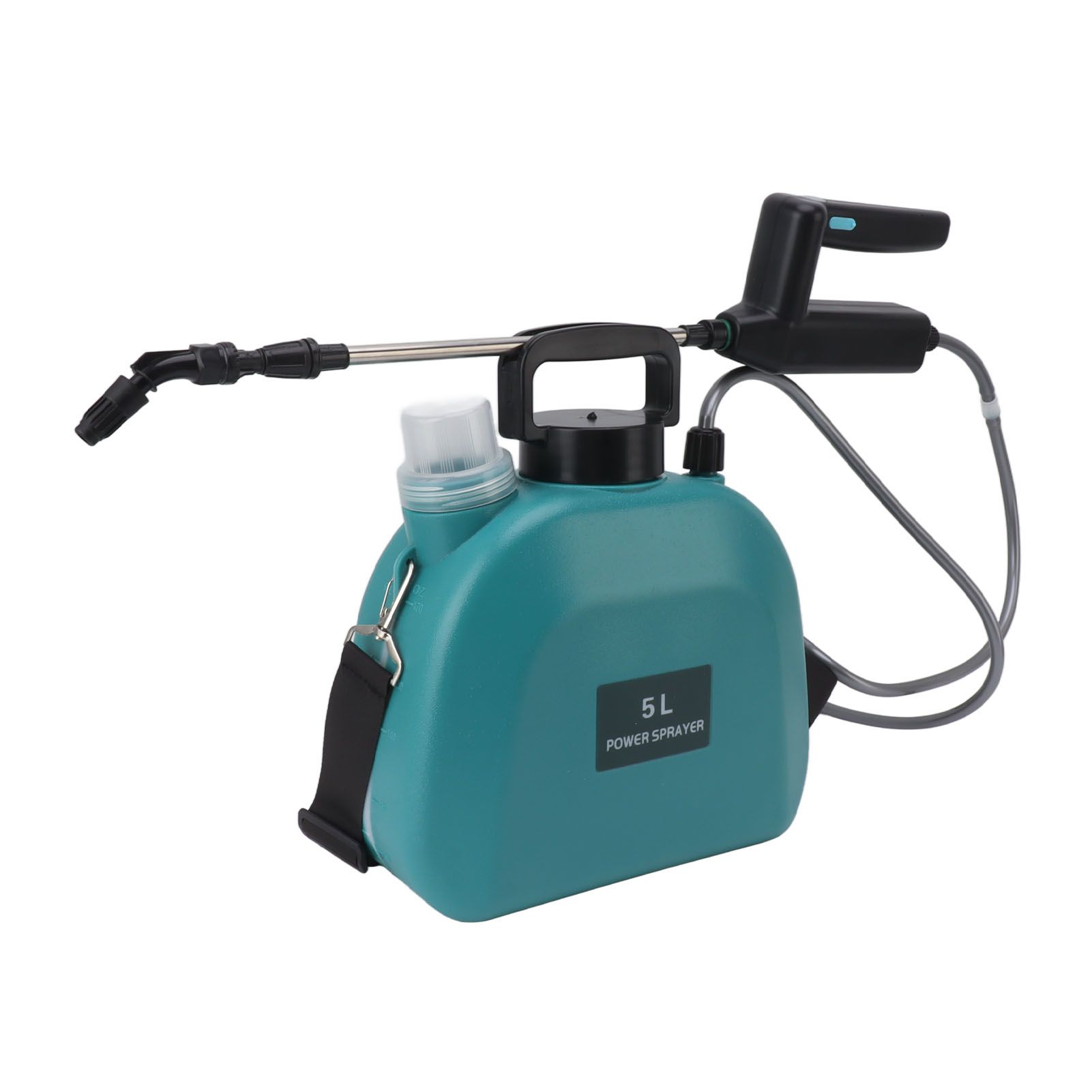 Electric Sprayer Battery Powered Widen Slip Resistant Handle Backpack Weed Sprayer for Plants Flowers Agricultural 5L Green - Image 3