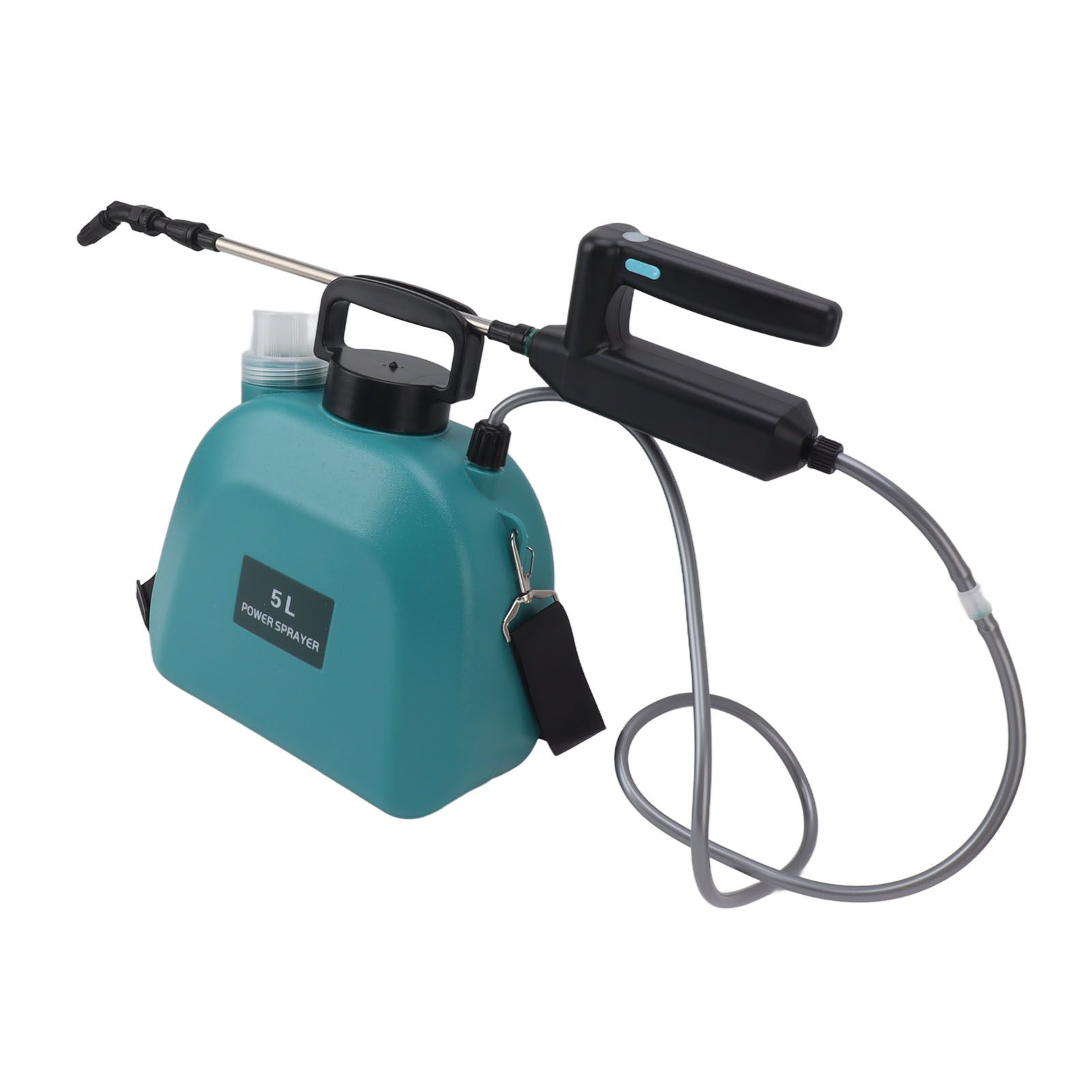 Electric Sprayer Battery Powered Widen Slip Resistant Handle Backpack Weed Sprayer for Plants Flowers Agricultural 5L Green - Image 4