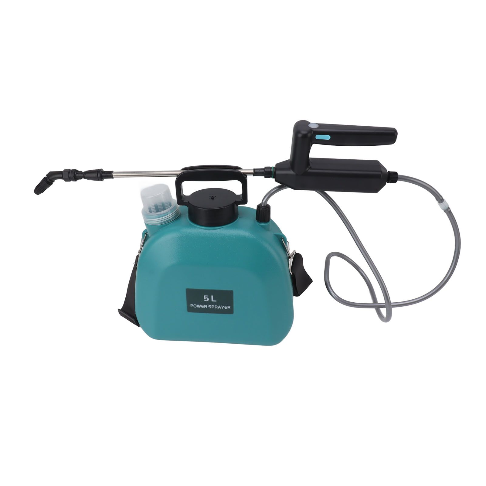 Electric Sprayer Battery Powered Widen Slip Resistant Handle Backpack Weed Sprayer for Plants Flowers Agricultural 5L Green - Image 5