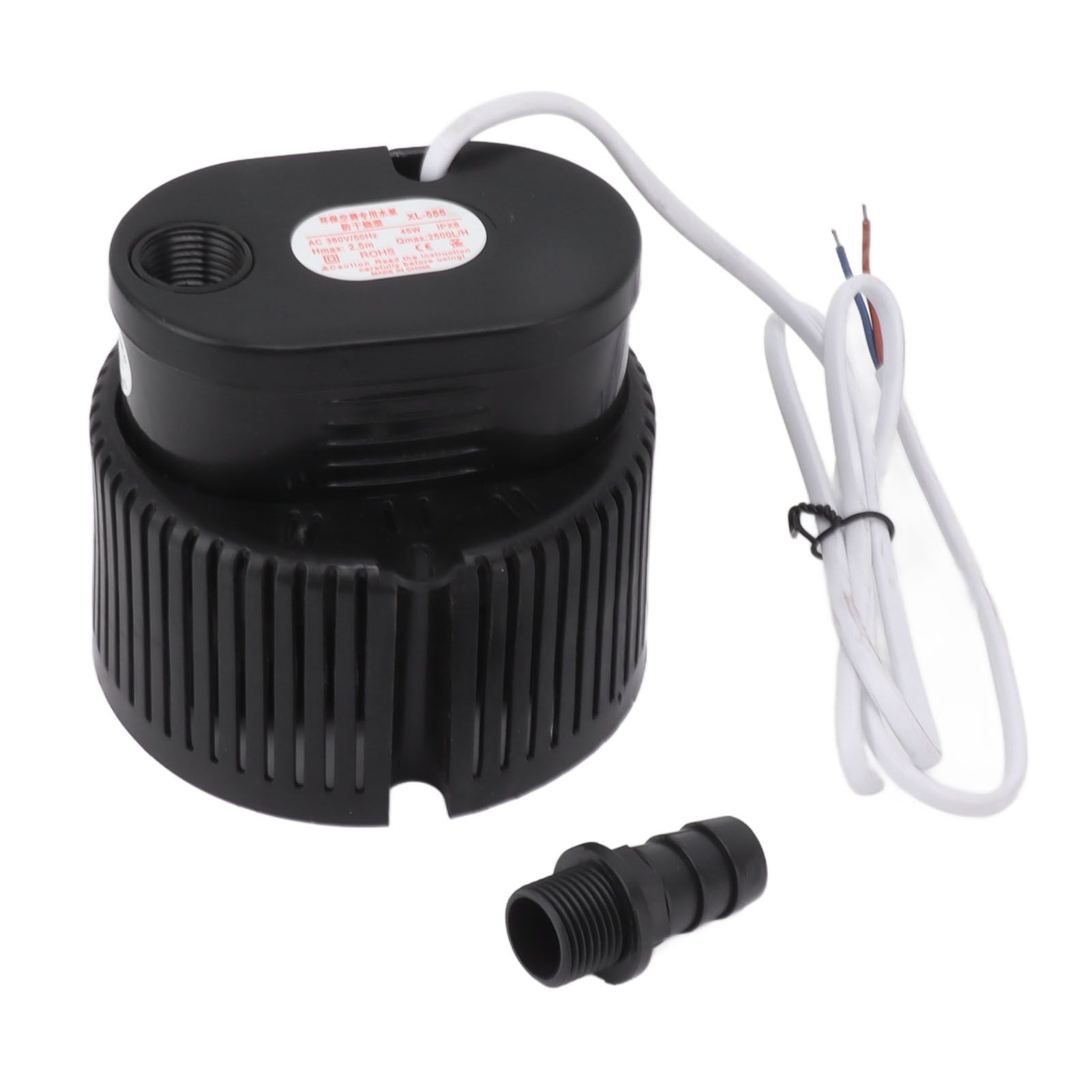 Submersible Pump 45W 380V Low Noise Stable Output Plastic Casing Quiet Water Pump for Garden Aquarium Fountain - Image 1