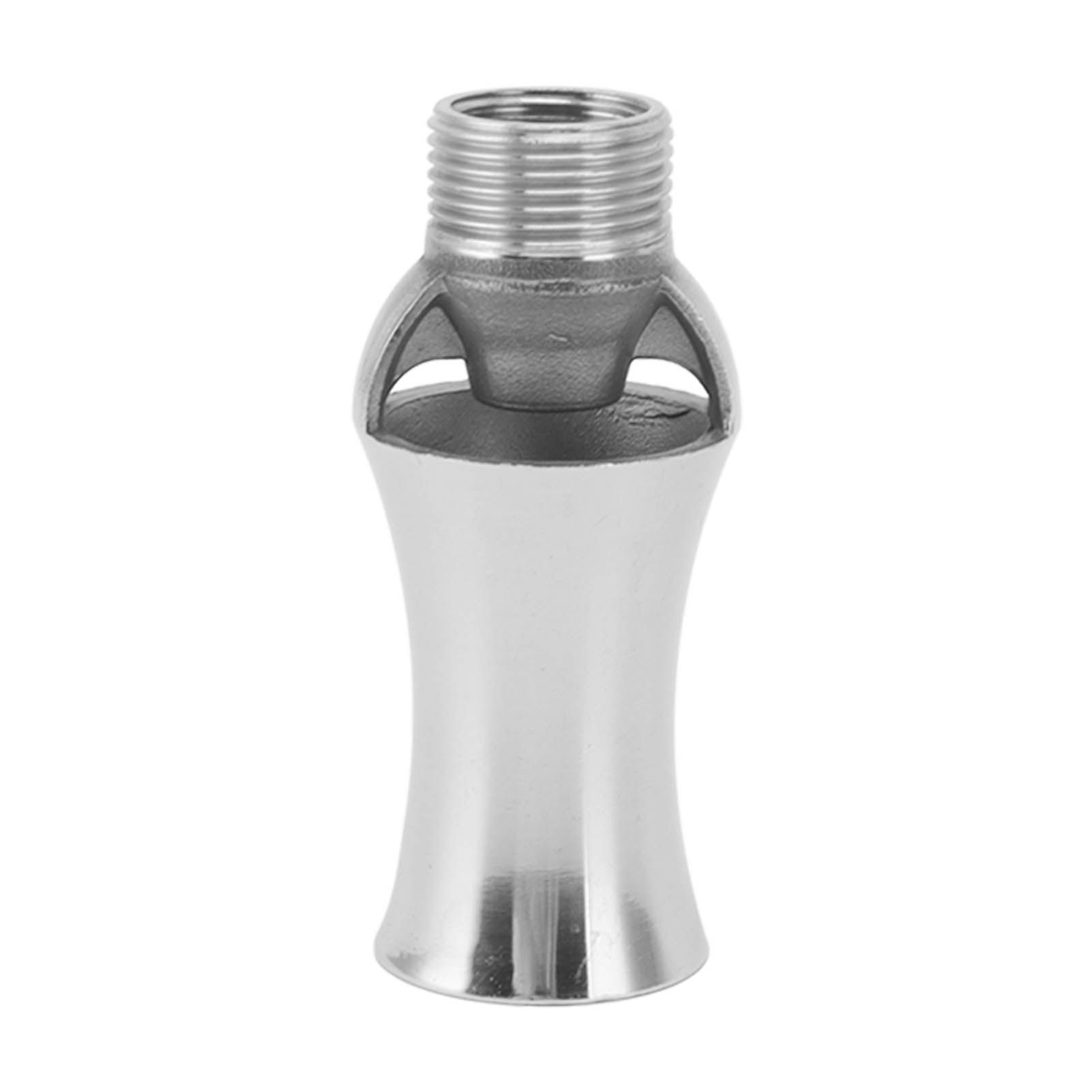 Stainless Steel Ice Tower Cascade Cedar Water Fountain Nozzle Cascade Cedar Style Ice Tower Snow Pine Fountain Nozzle Head 1/2 Inch Internal Thread 3/4 Inch External Thread - Image 4
