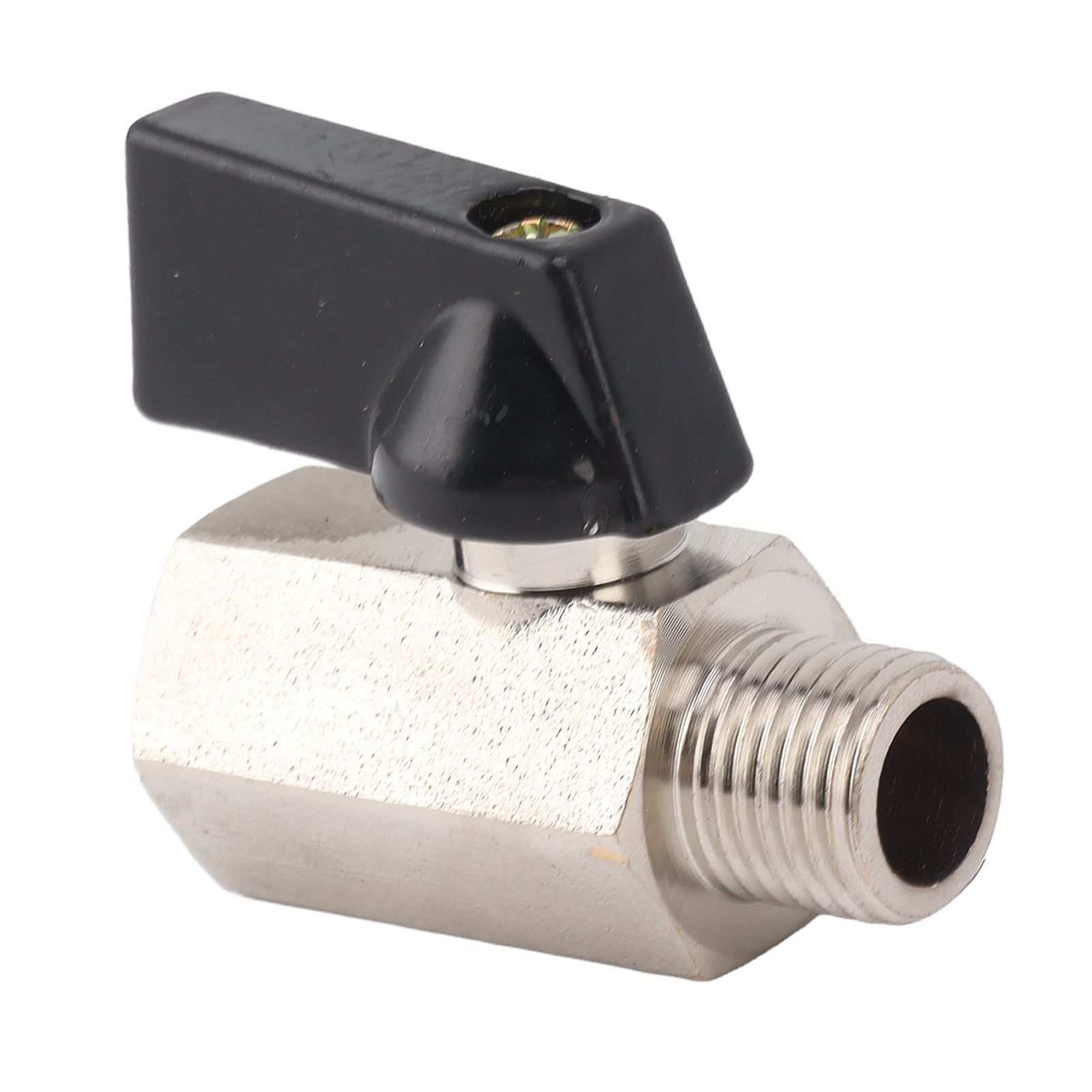 Gas Valve Ball Type Male Female Thread Thicken Brass Sandblasting for Household Tap Water 1/4 - Image 4