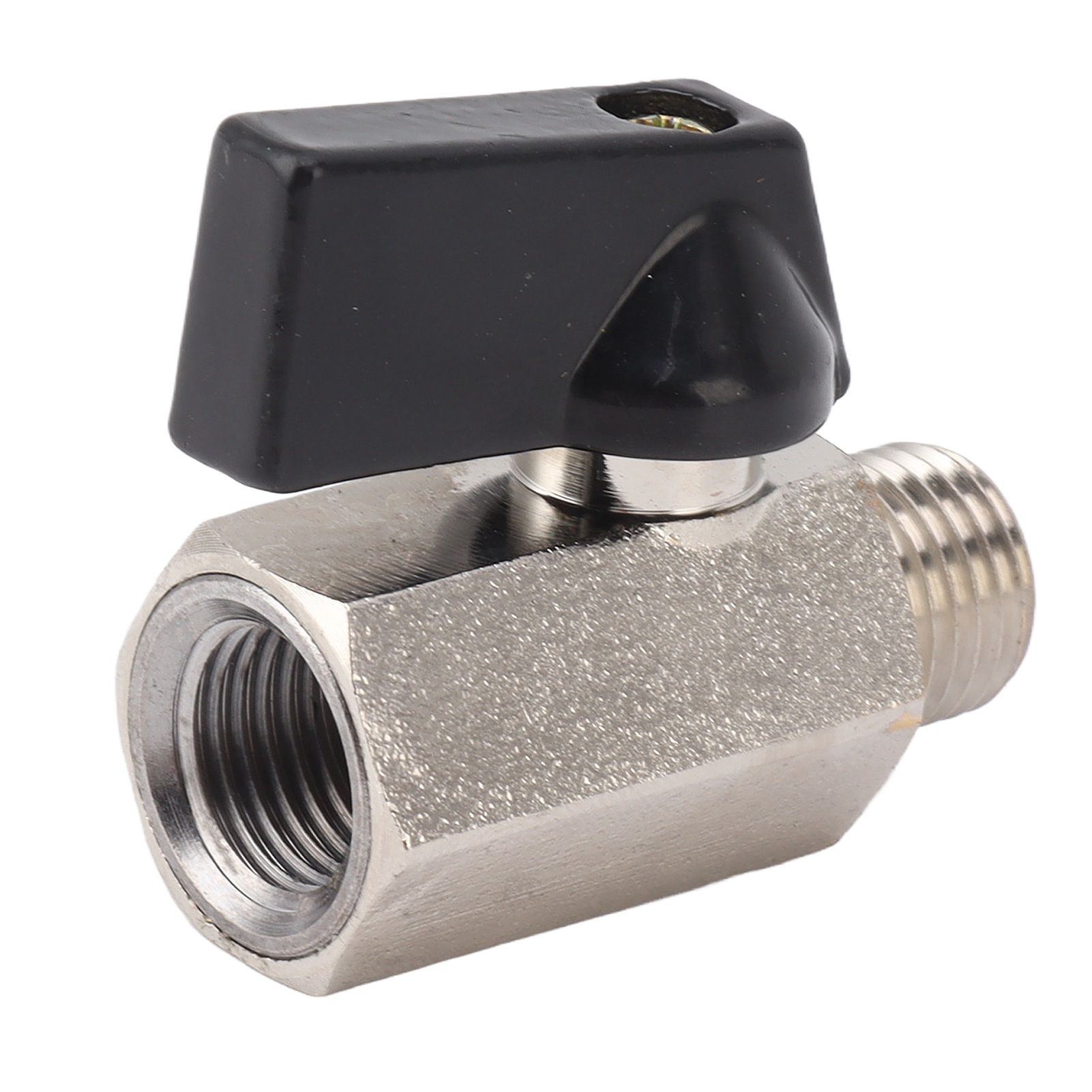 Gas Valve Ball Type Male Female Thread Thicken Brass Sandblasting for Household Tap Water 1/4 - Image 6
