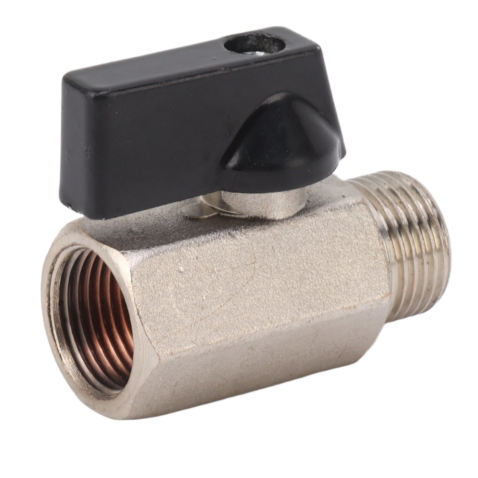 Gas Valve Ball Type Male Female Thread Thicken Brass Sandblasting for Household Tap Water 3/8 - Image 6