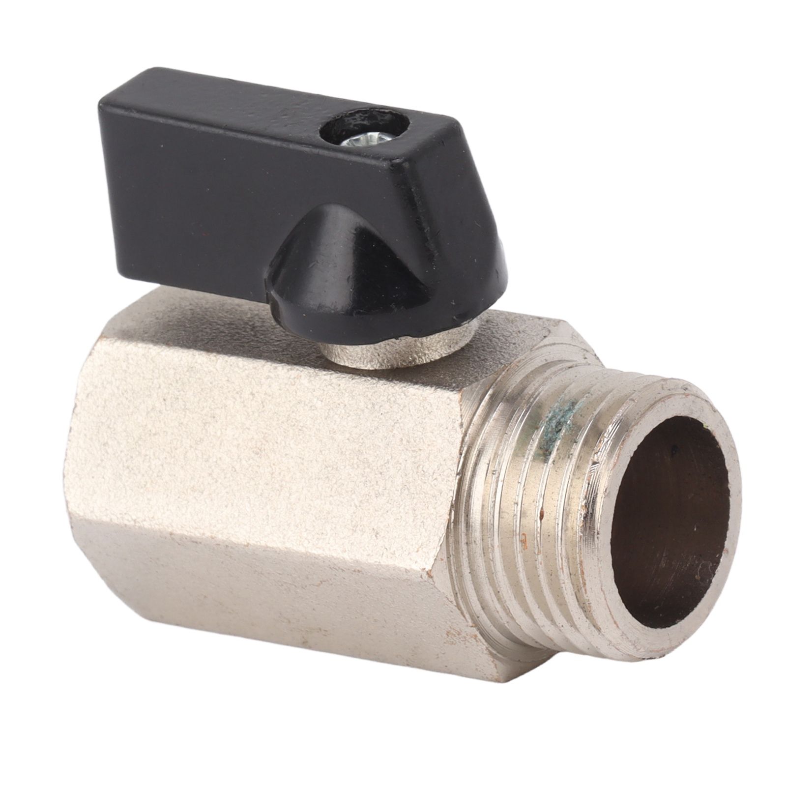 Gas Valve Ball Type Male Female Thread Thicken Brass Sandblasting for Household Tap Water 1/2 - Image 4