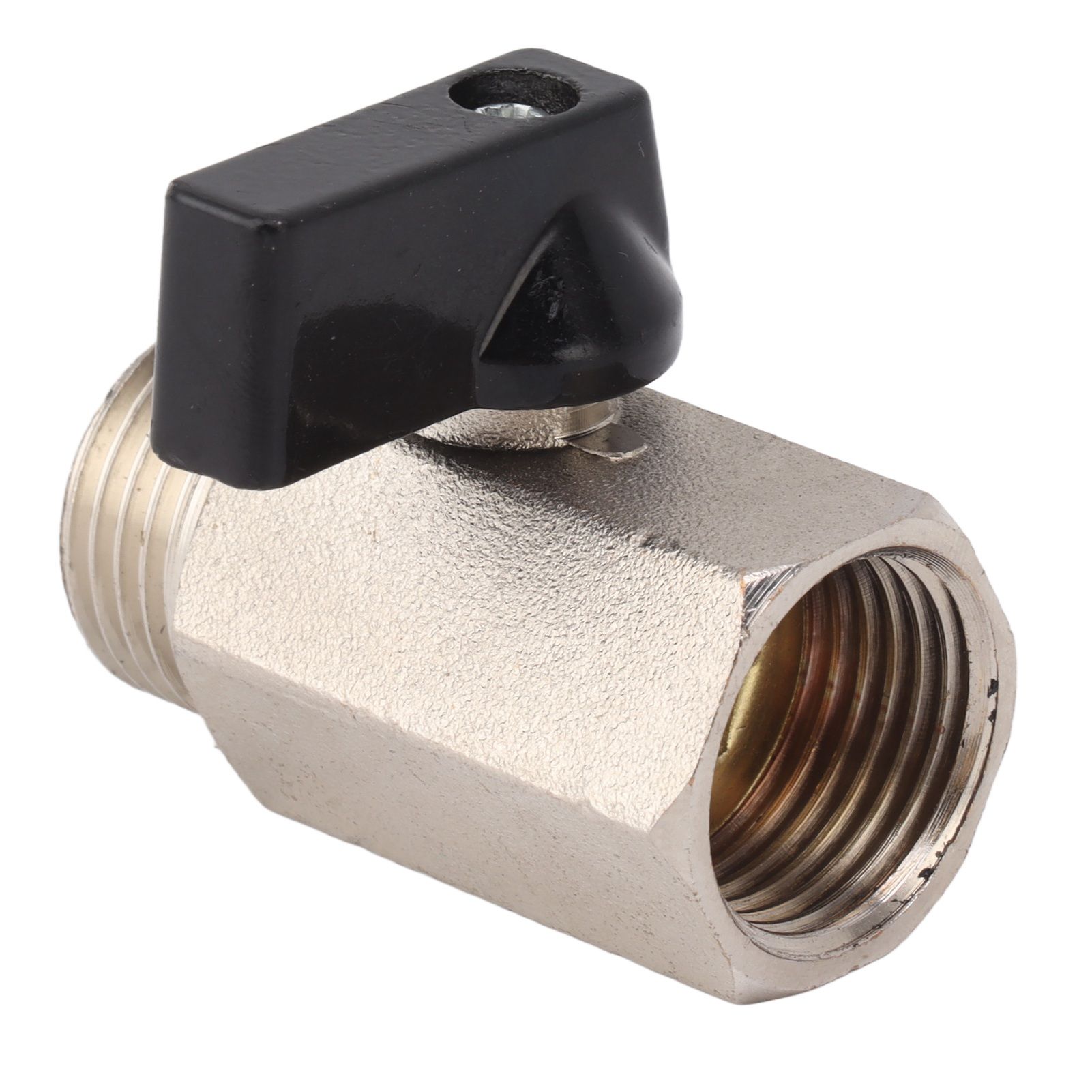 Gas Valve Ball Type Male Female Thread Thicken Brass Sandblasting for Household Tap Water 1/2 - Image 5