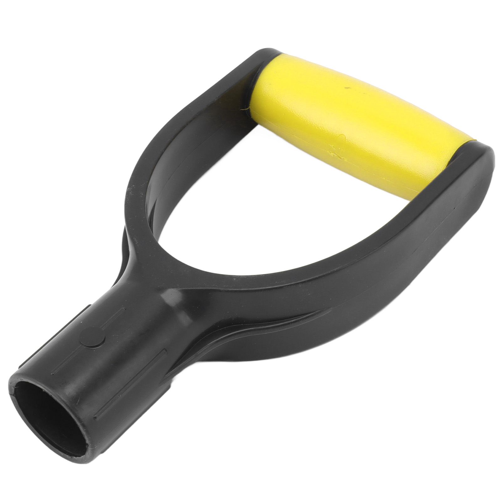 Shovel D Grip Handle 32mm Inner Diameter Silicone Grip Reinforcement Snow Shovel Handle Replacement for Digging Raking Tool Yellow Black - Image 7