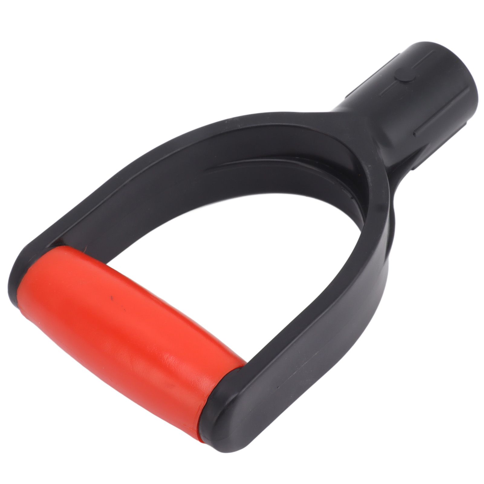 Shovel D Grip Handle 32mm Inner Diameter Silicone Grip Reinforcement Snow Shovel Handle Replacement for Digging Raking Tool Red Black - Image 2