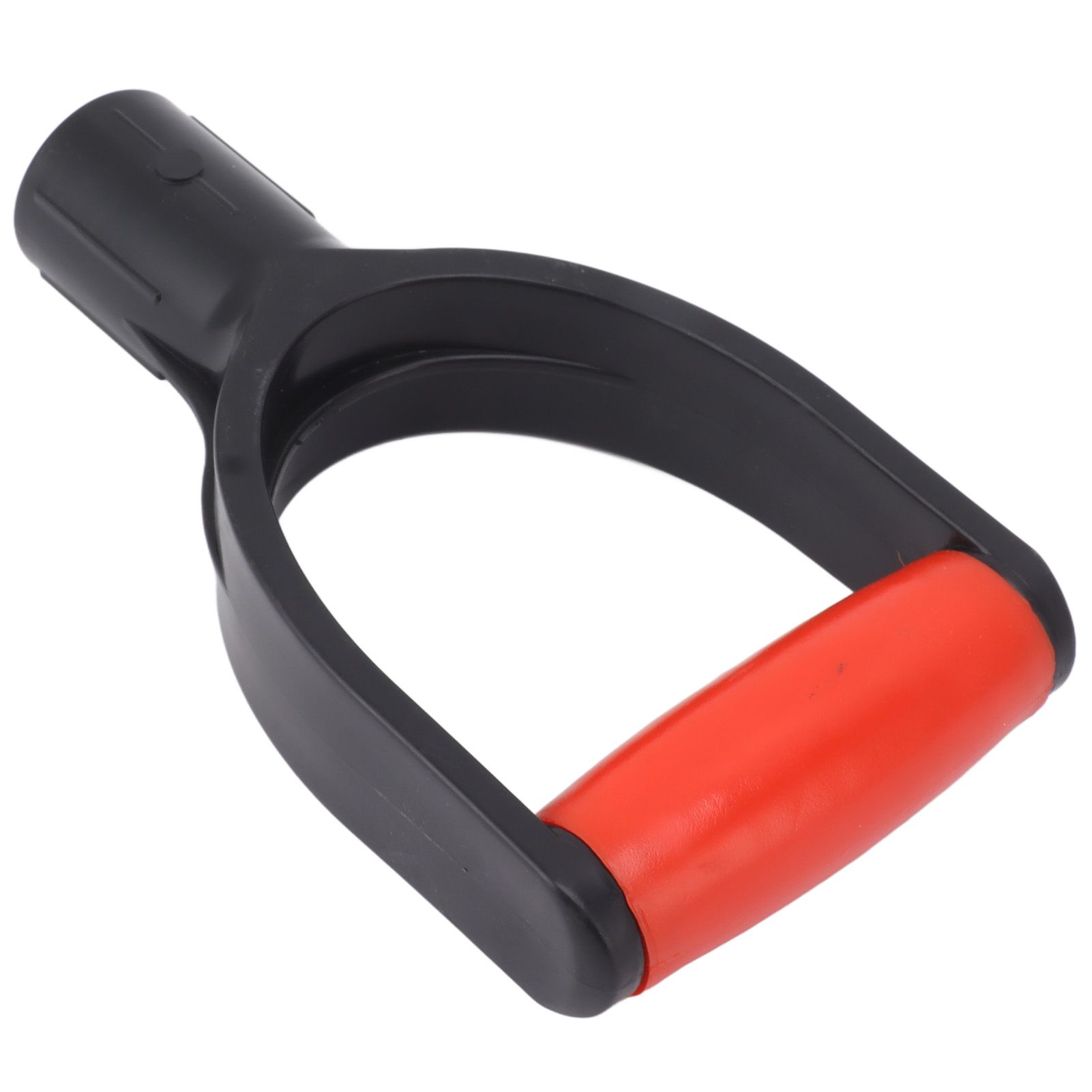 Shovel D Grip Handle 32mm Inner Diameter Silicone Grip Reinforcement Snow Shovel Handle Replacement for Digging Raking Tool Red Black - Image 3