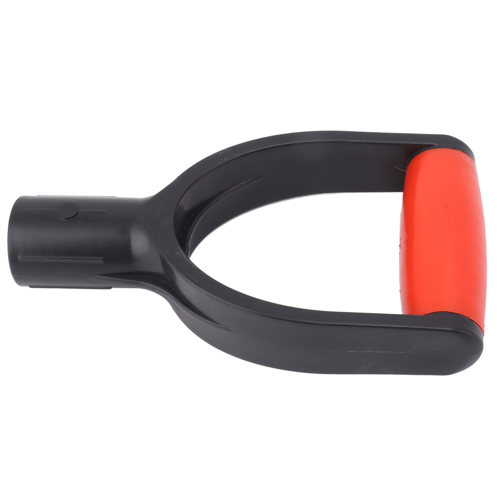 Shovel D Grip Handle 32mm Inner Diameter Silicone Grip Reinforcement Snow Shovel Handle Replacement for Digging Raking Tool Red Black - Image 4