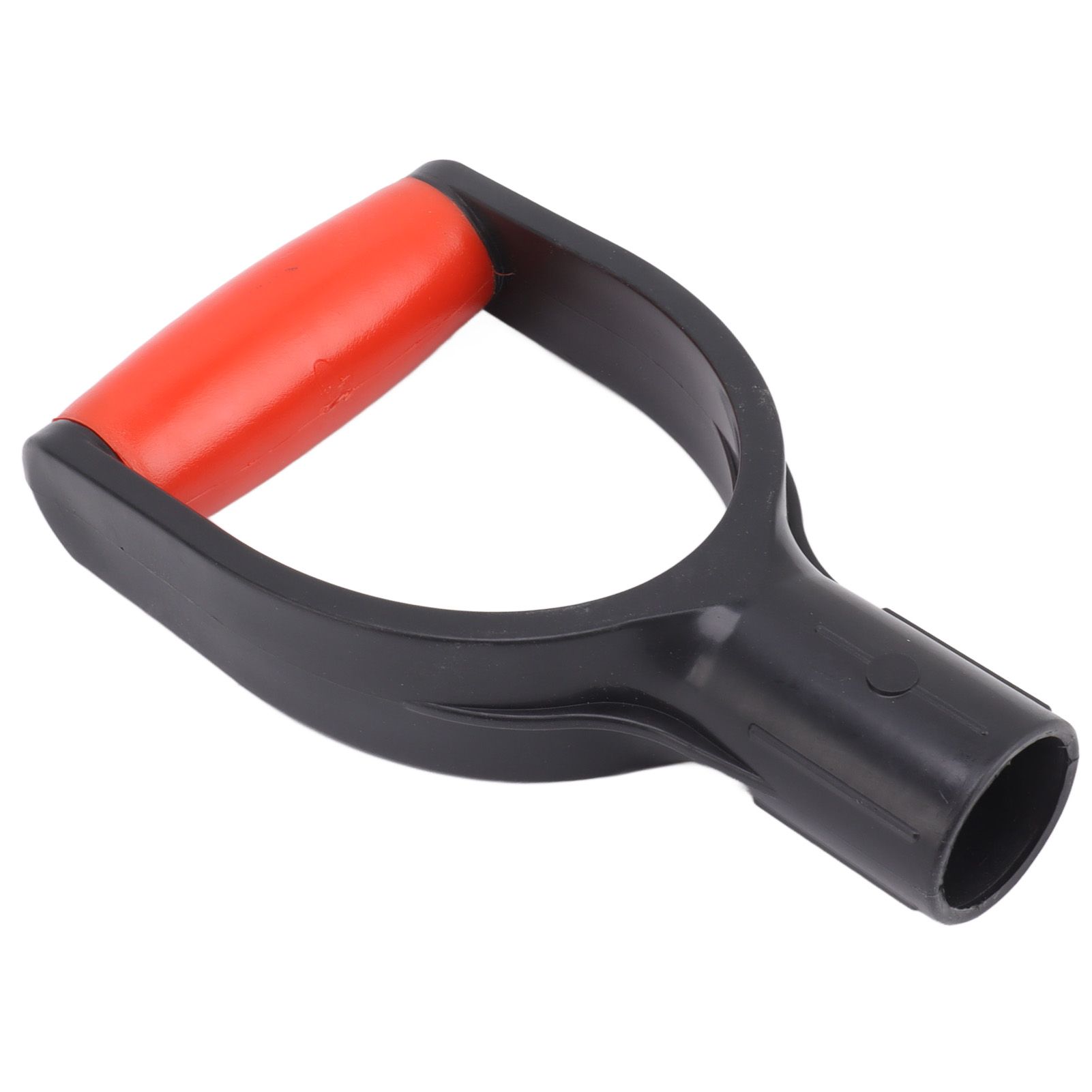 Shovel D Grip Handle 32mm Inner Diameter Silicone Grip Reinforcement Snow Shovel Handle Replacement for Digging Raking Tool Red Black - Image 5