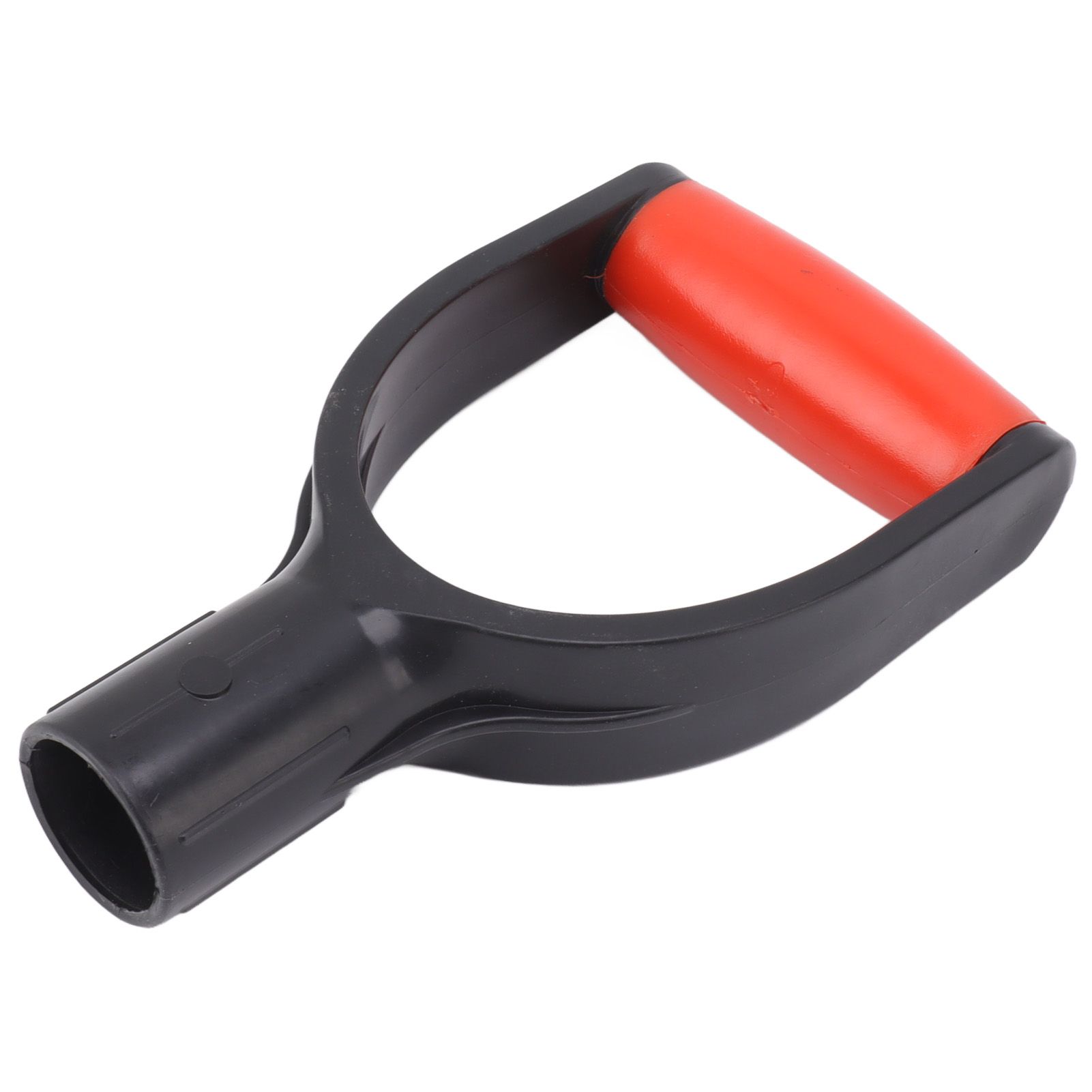 Shovel D Grip Handle 32mm Inner Diameter Silicone Grip Reinforcement Snow Shovel Handle Replacement for Digging Raking Tool Red Black - Image 6